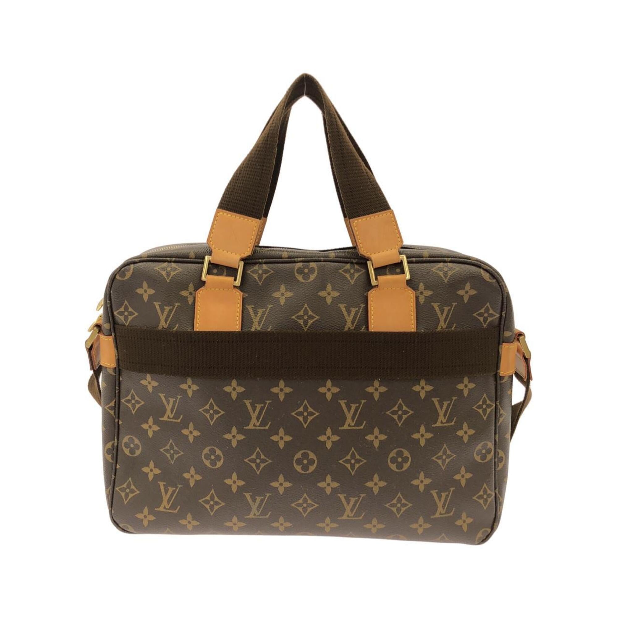 Louis Vuitton Monogram Marron Coated Canvas Handbag (Pre-Owned)