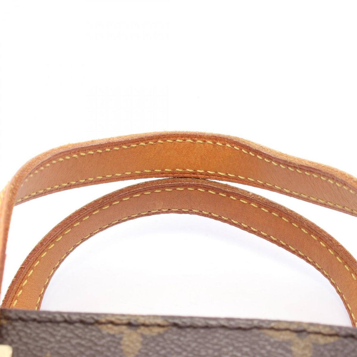 Louis Vuitton Monogram Brown Monogram Leather Handbag (Pre-Owned)