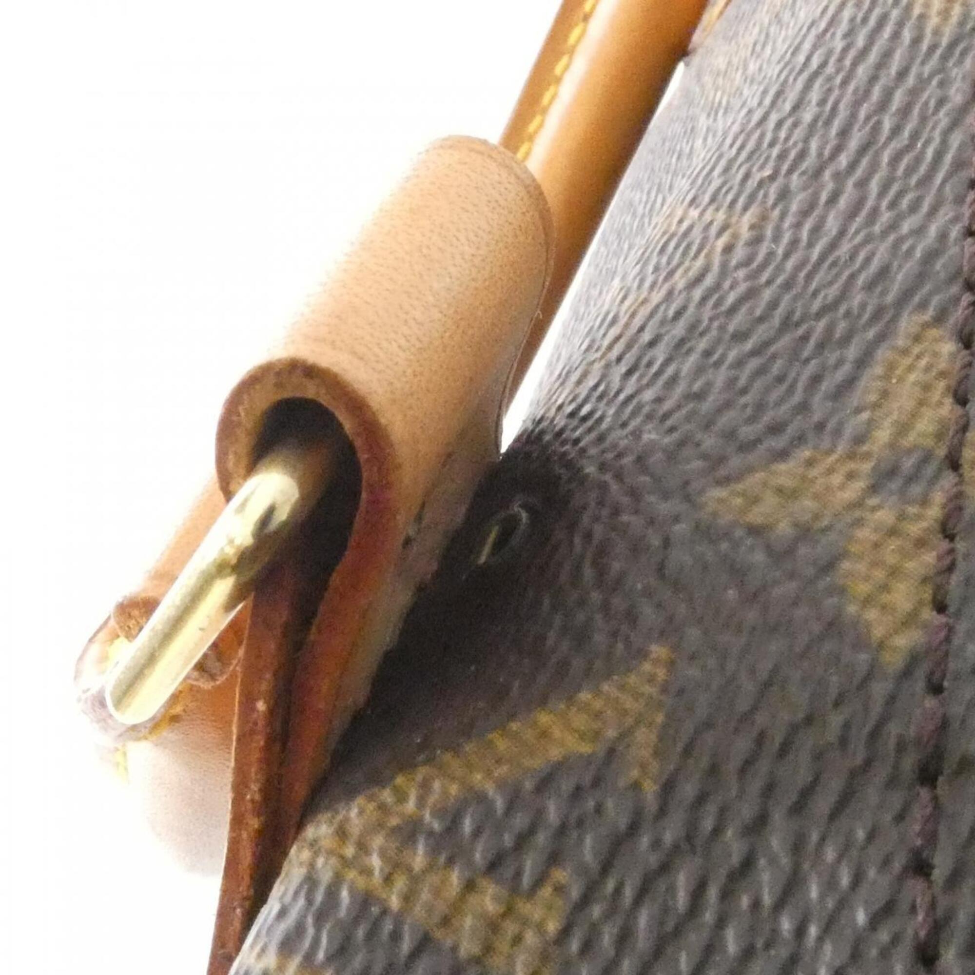 Louis Vuitton Marron Coated Canvas Boston Bag (Pre-Owned)