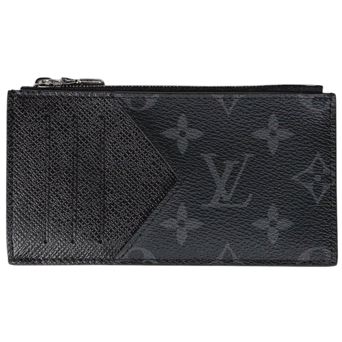 Louis Vuitton Black Noir Taigarama Coin Purse/Coin Case (Pre-Owned)