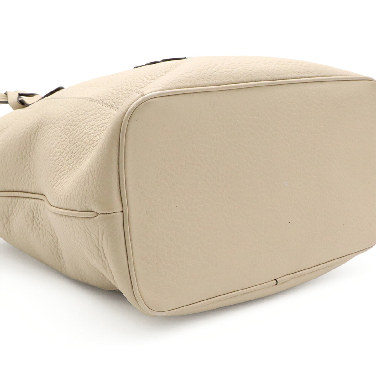 Loewe Light Beige Leather Handbag Tote Bag (Pre-Owned)