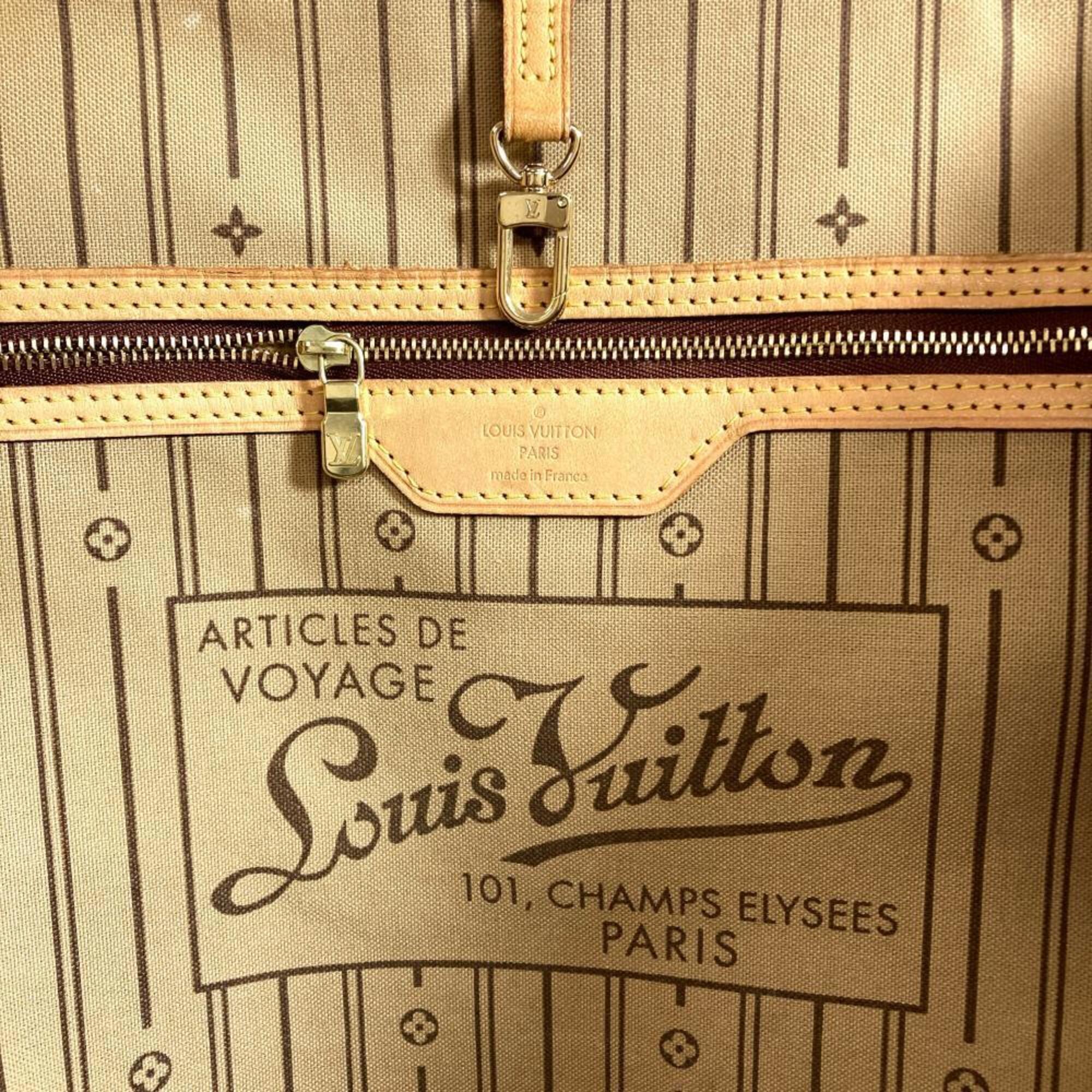 Louis Vuitton Monogram Brown Monogram Tote Bag (Pre-Owned)