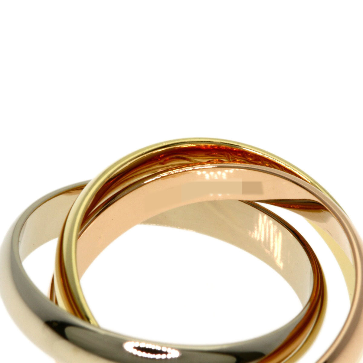 Cartier Trinity Yellow Gold (18K) Pink Gold (18K) White Gold (18K) Band Ring (Pre-Owned)