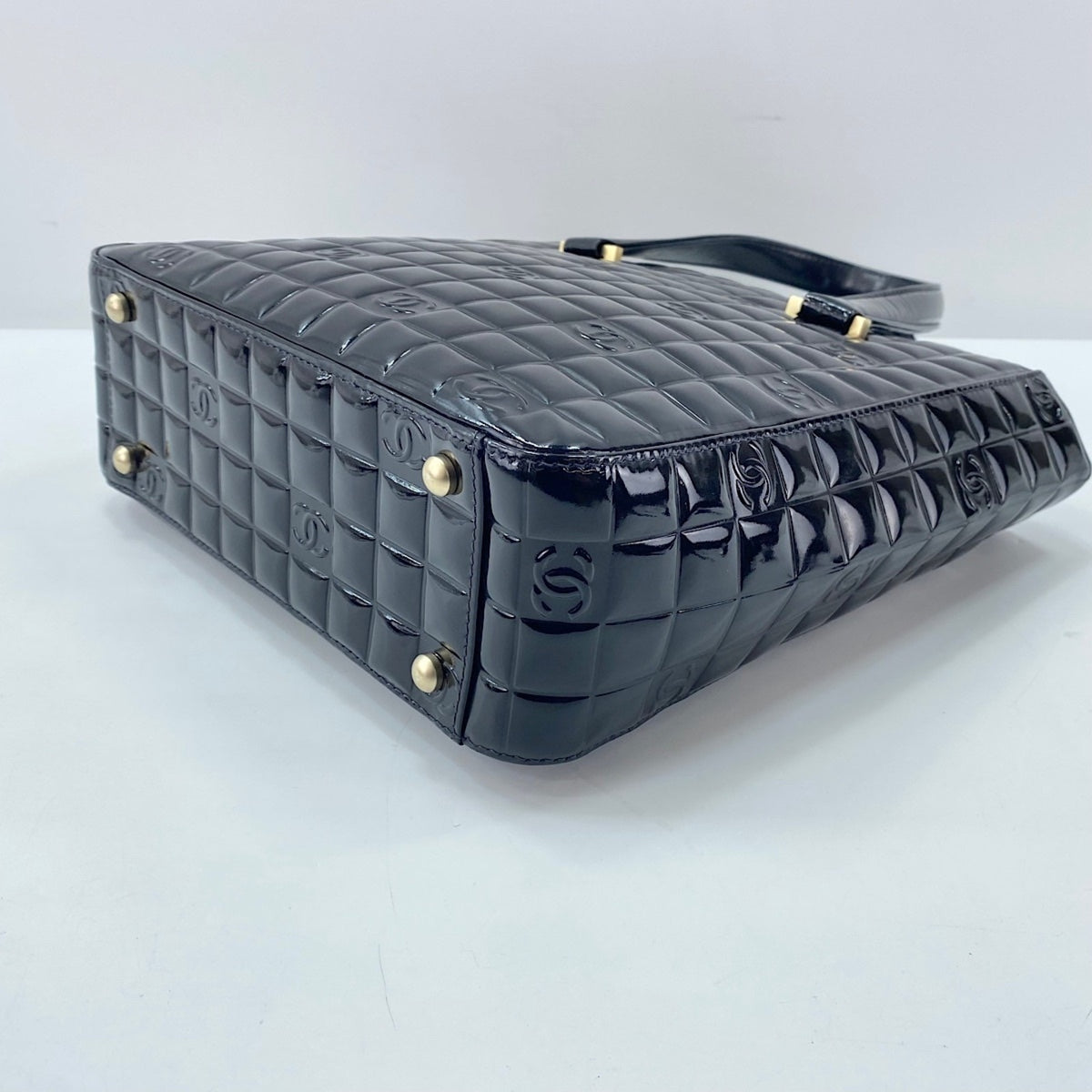 Chanel Black Leather Tote Bag (Pre-Owned)