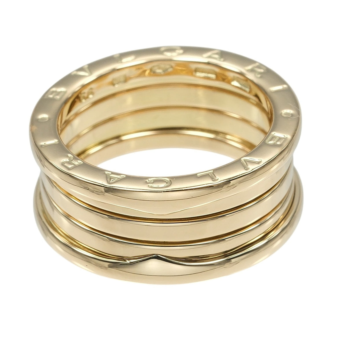 Bvlgari Yellow Gold Yellow Gold (18K) Band Ring (Pre-Owned)