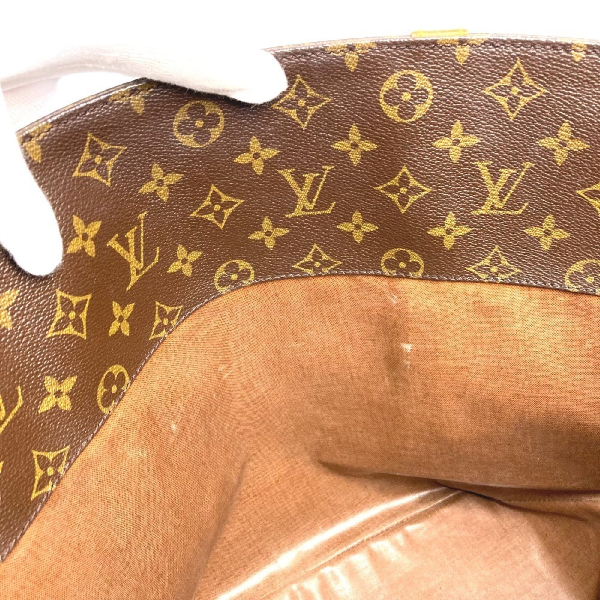 Louis Vuitton Monogram Brown Monogram Shoulder Bag Tote Bag (Pre-Owned)