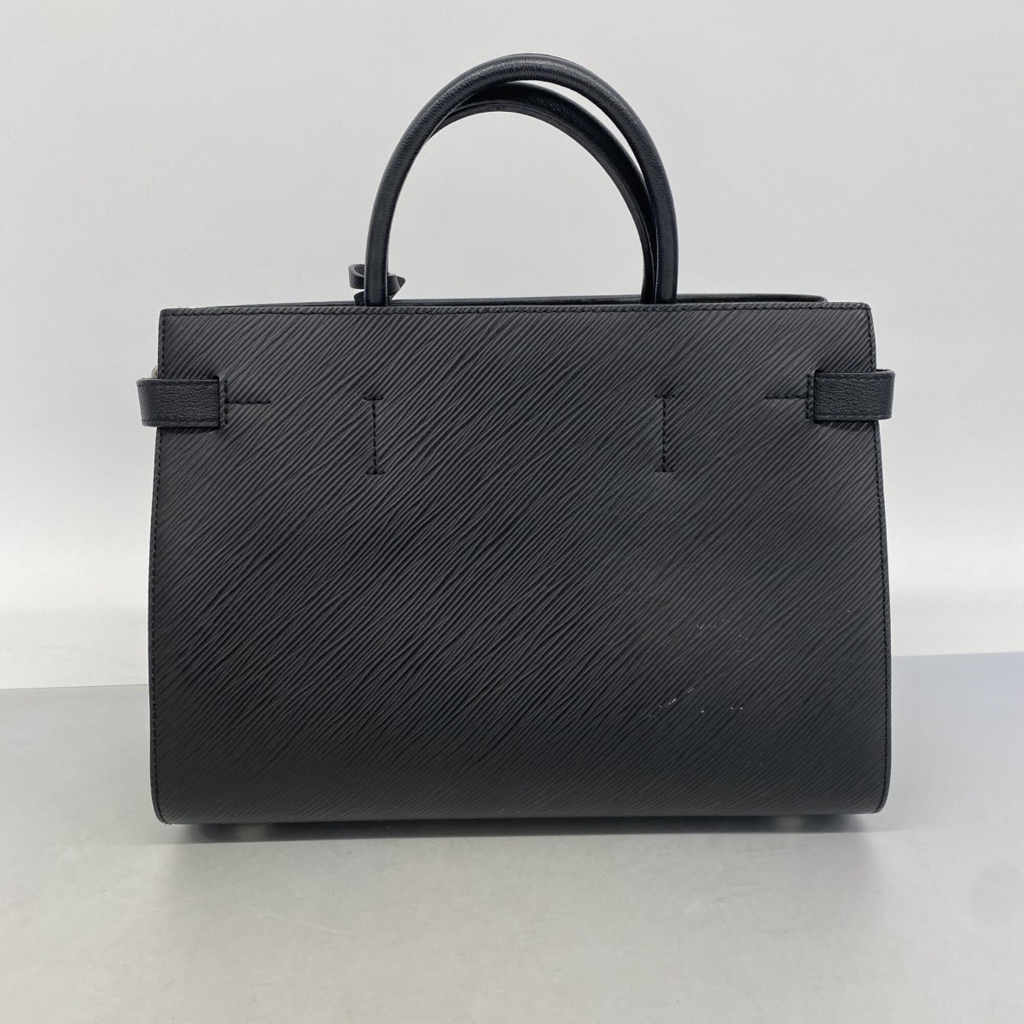 Louis Vuitton Noir Handbag (Pre-Owned)