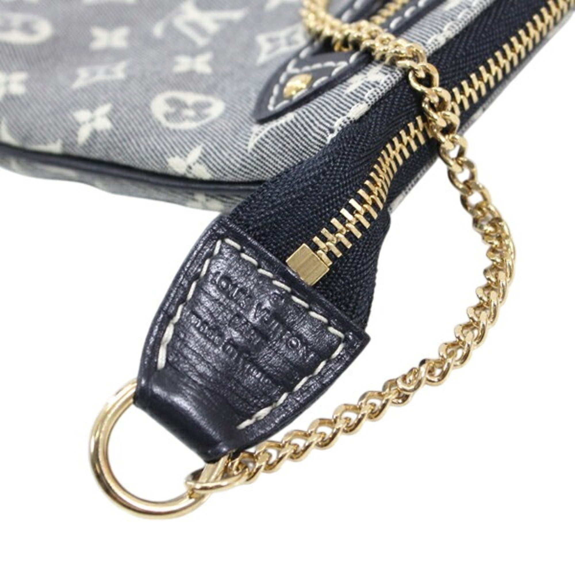 Louis Vuitton Ancre Monogram Navy Canvas Monogram Idylle Handbag Pochette Pouch (Pre-Owned)