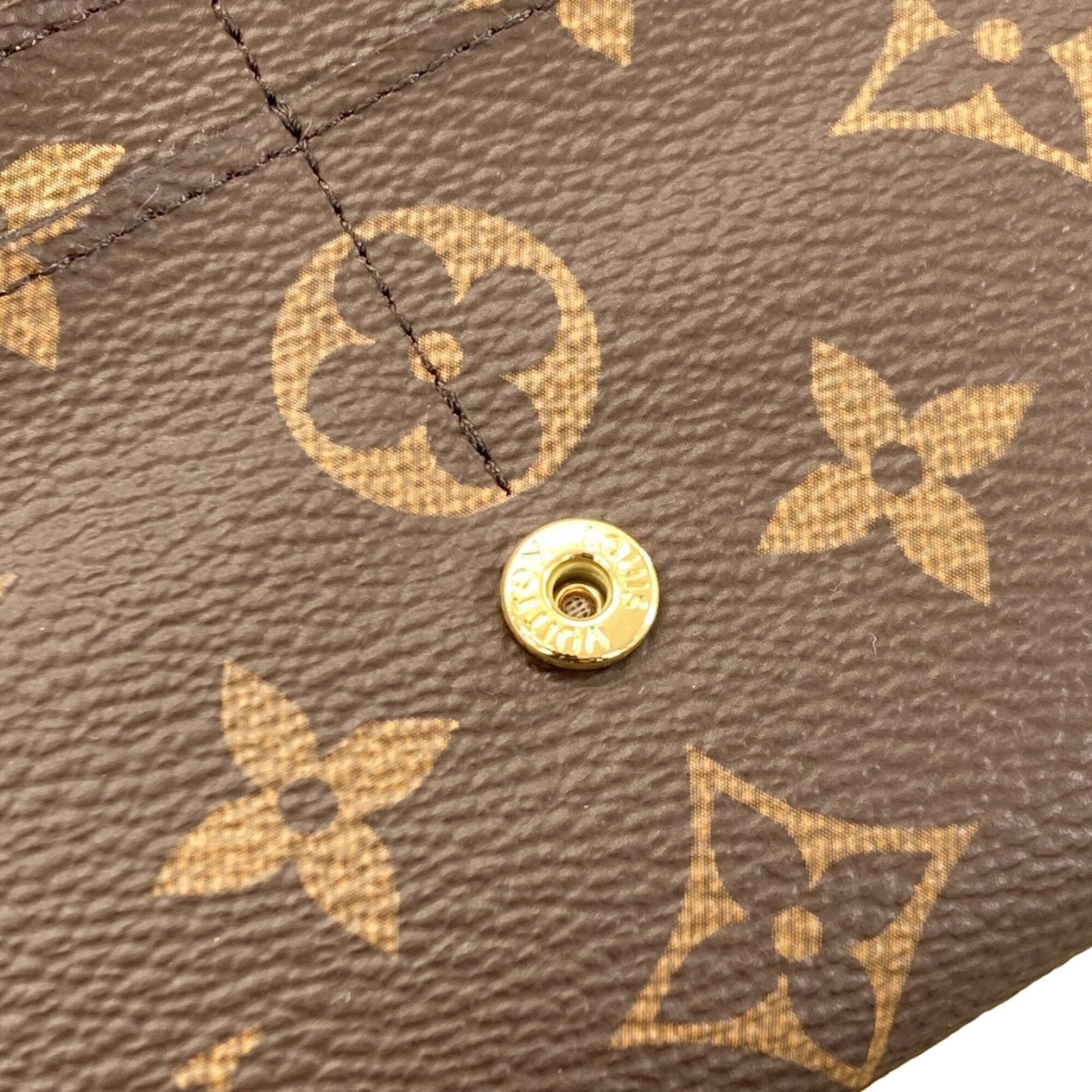 Louis Vuitton Fuchsia Monogram Monogram Long Wallet (Bi-Fold) (Pre-Owned)