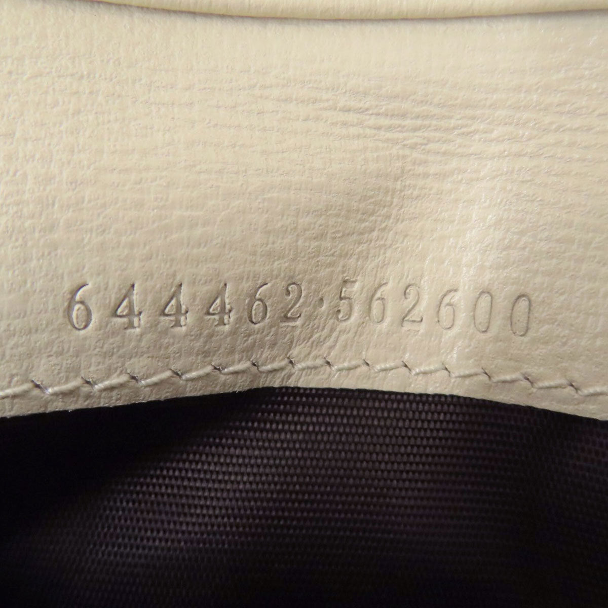 Gucci Brown White Pvc Leather Wallet (Bi-Fold) (Pre-Owned)