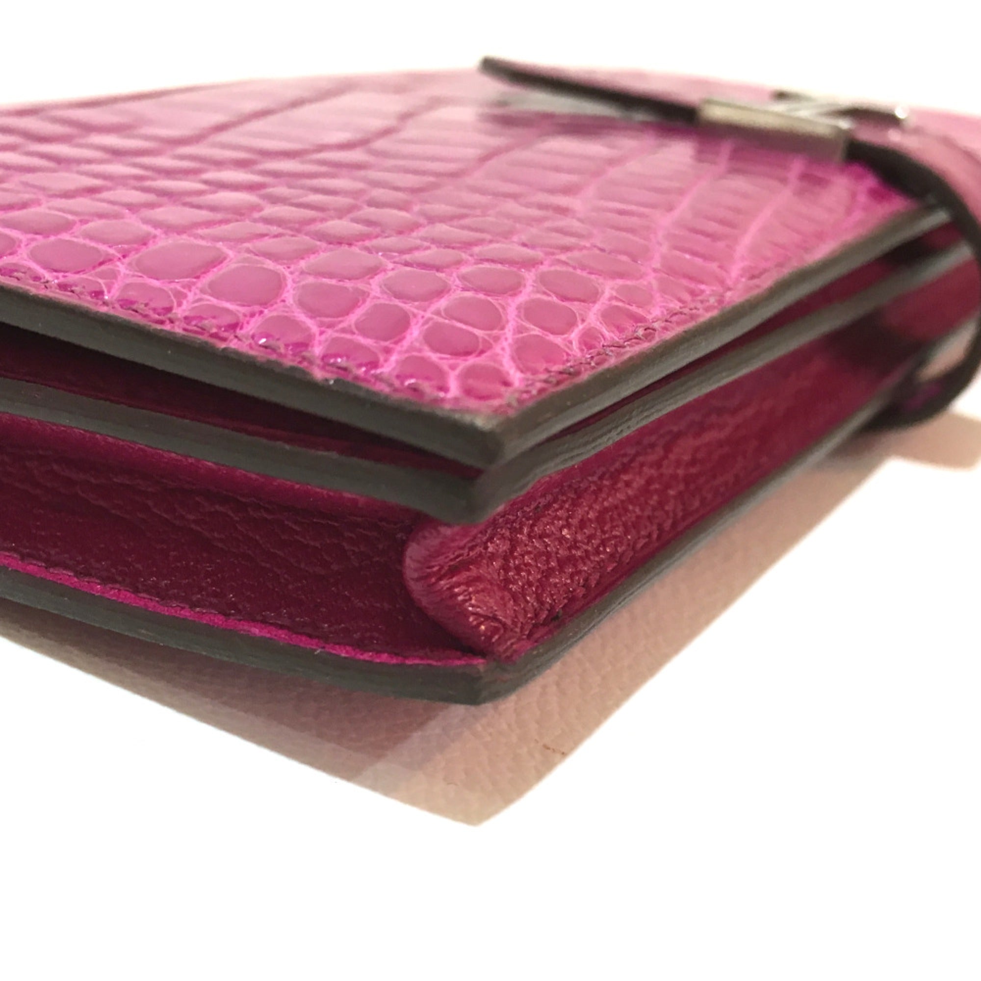Hermes Pink Other Long Wallet (Bi-Fold) (Pre-Owned)