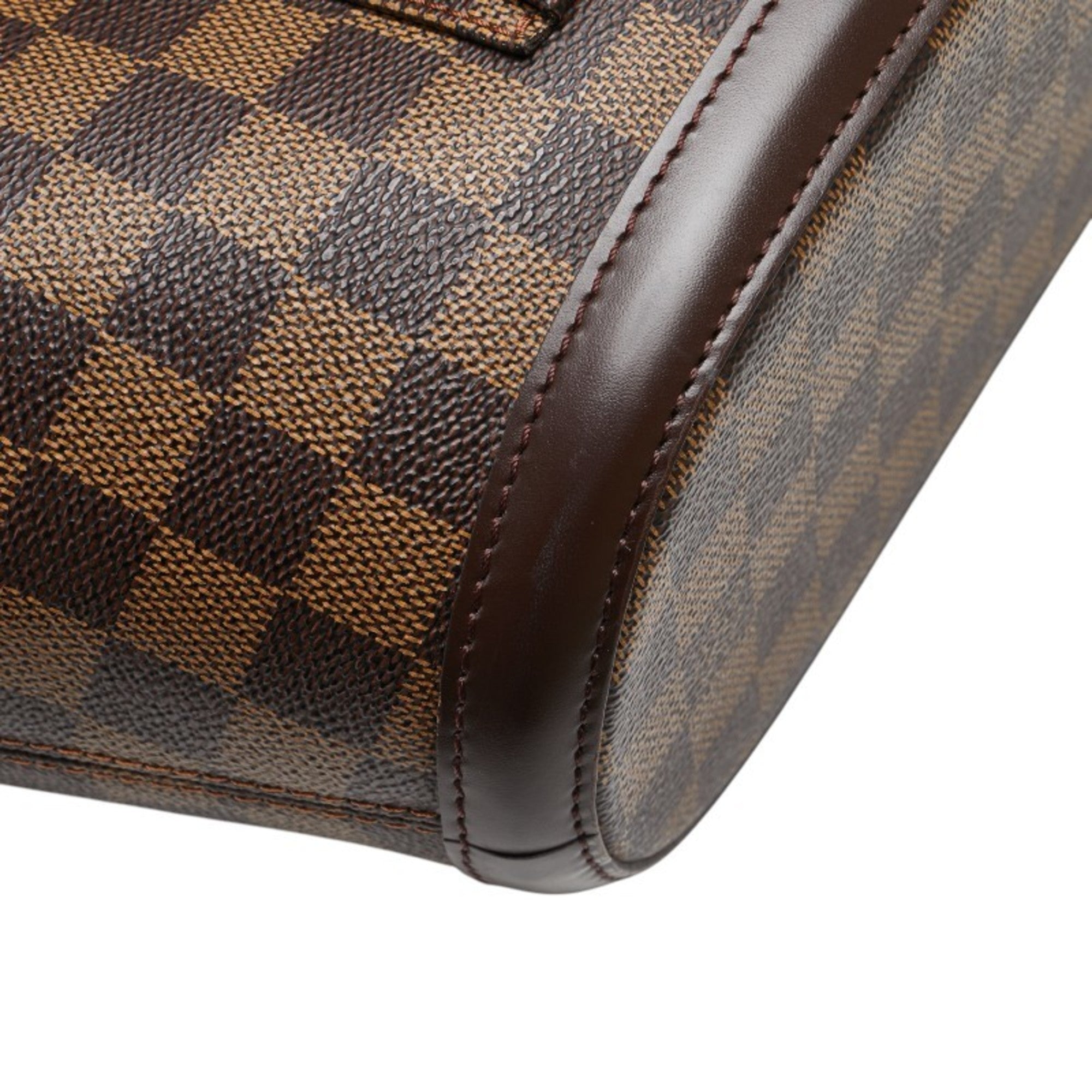Louis Vuitton Damier Brown Pvc Leather Shoulder Bag Tote Bag (Pre-Owned)