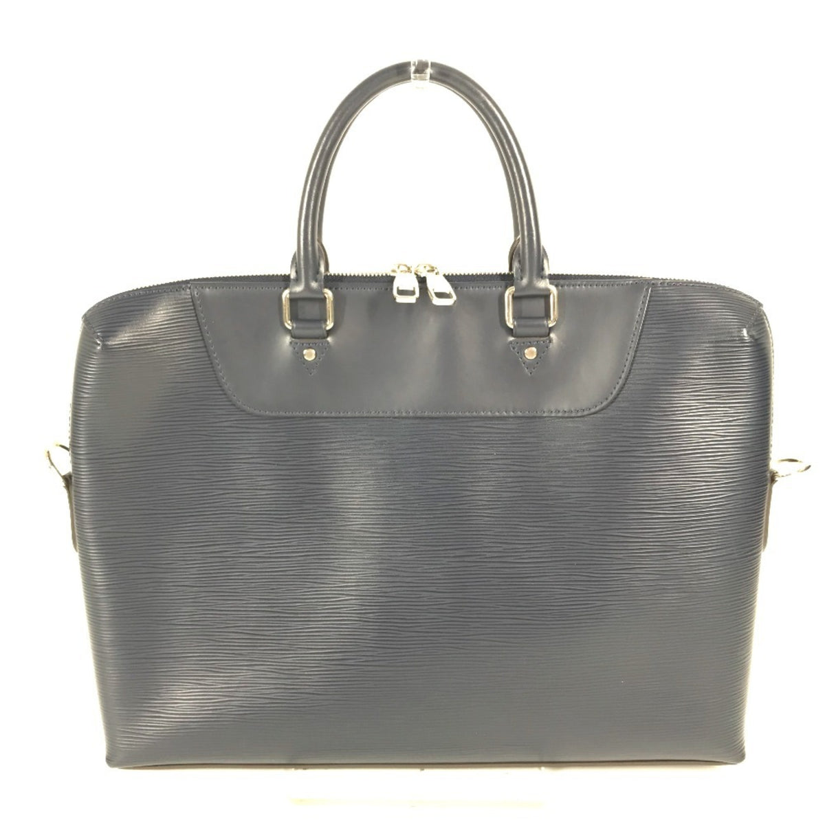 Louis Vuitton Navy Navy Blue Epi Leather Handbag (Pre-Owned)