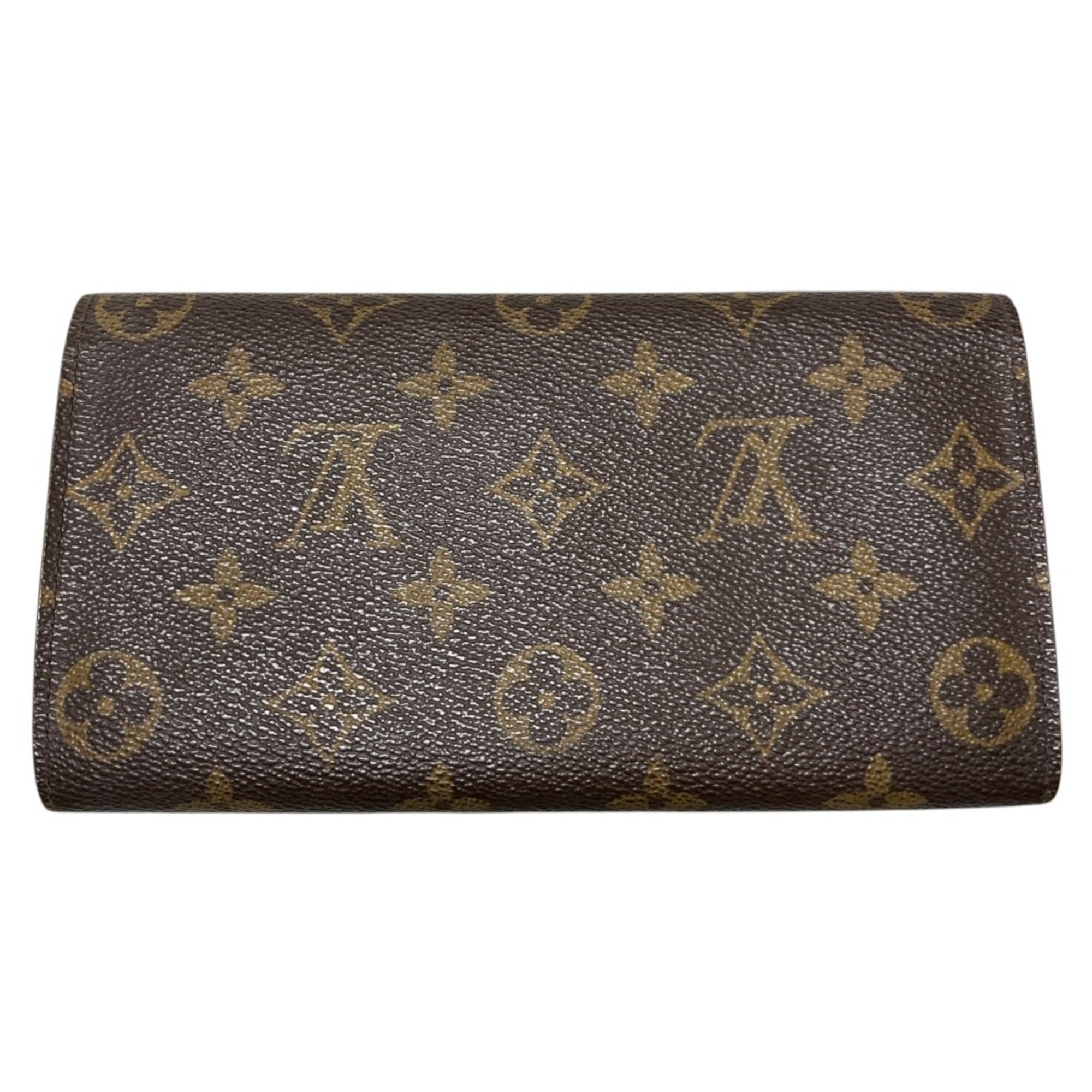 Louis Vuitton Brown Monogram Monogram Long Wallet (Bi-Fold) (Pre-Owned)