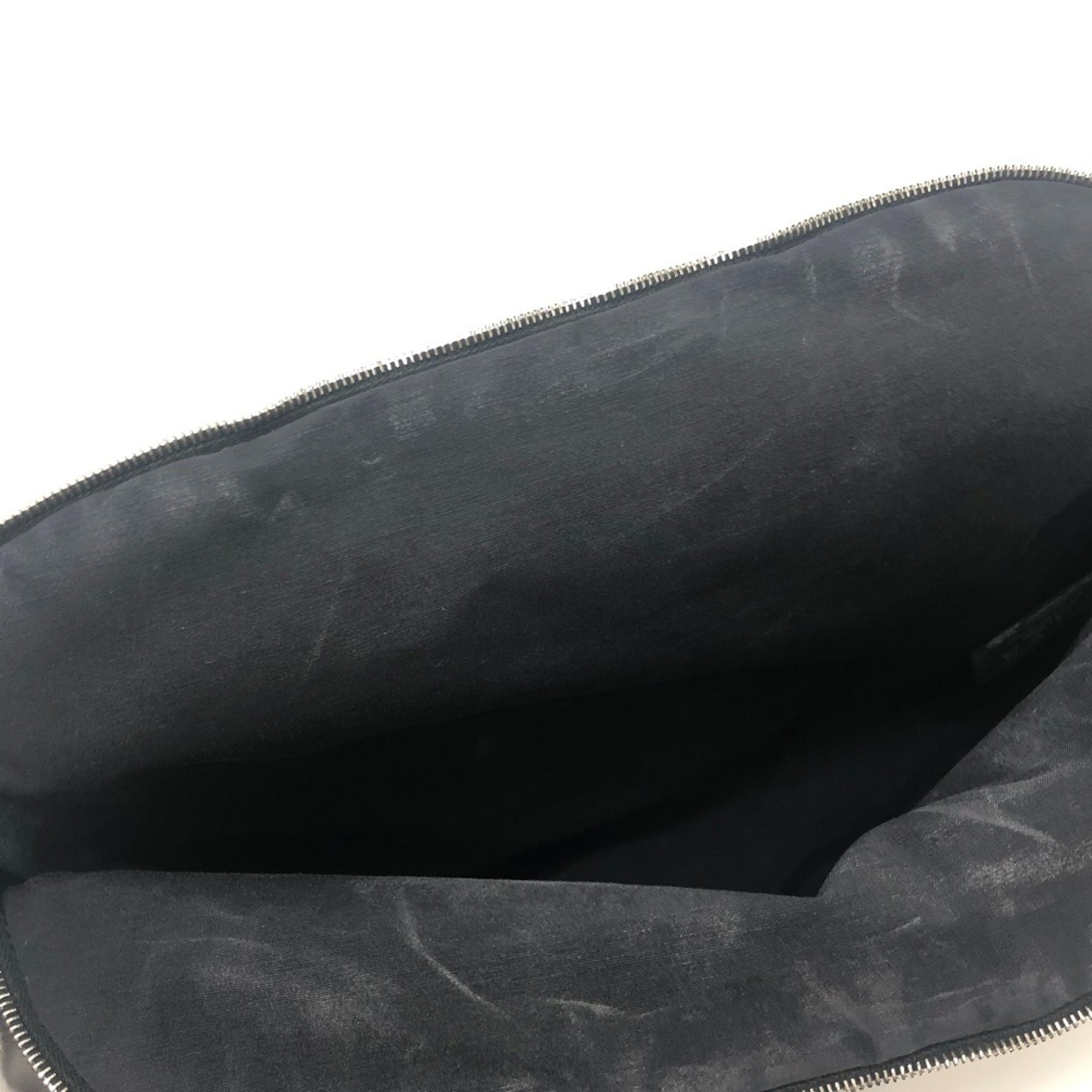 Hermes Bolide Black Cotton Pouch (Pre-Owned)