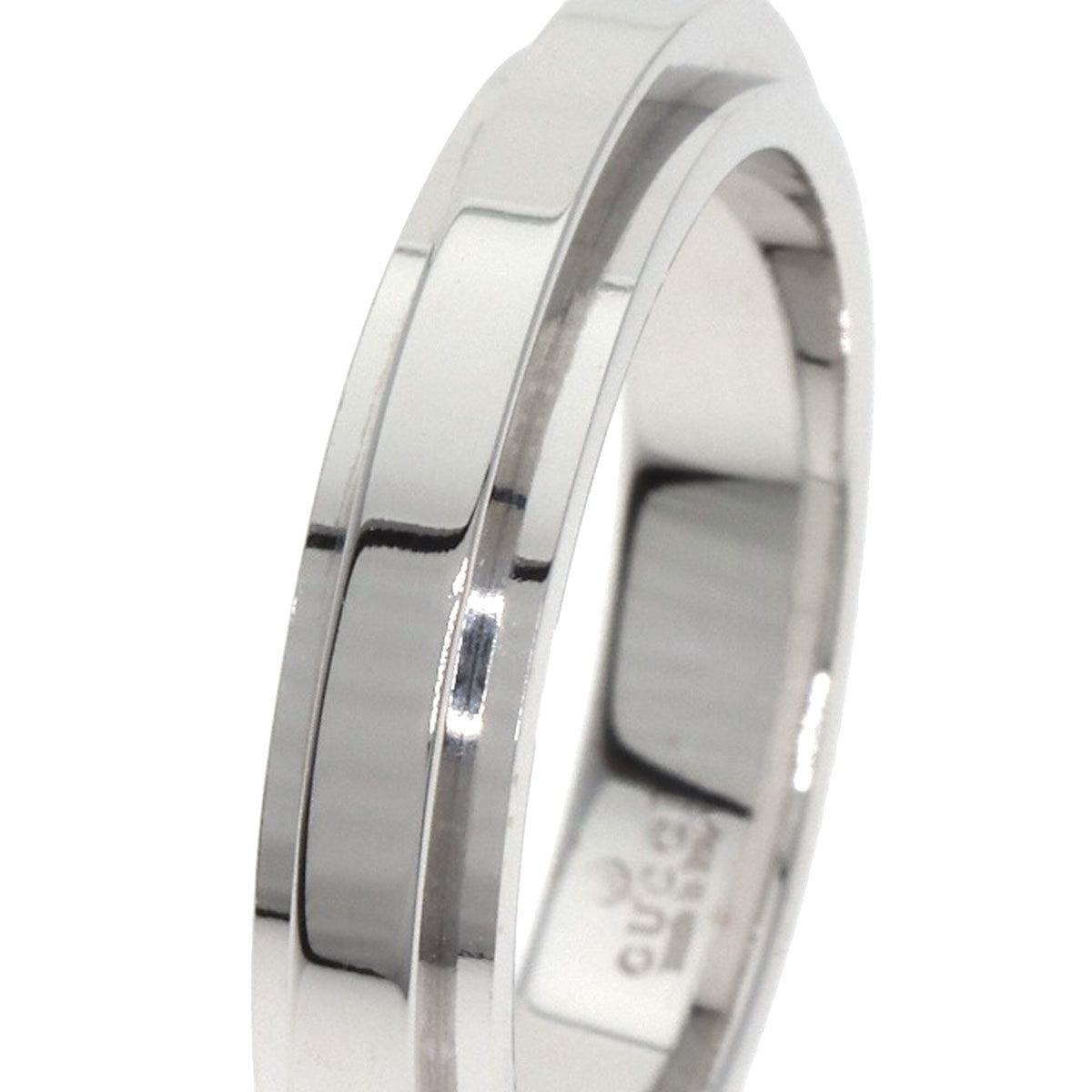 Gucci White Gold (18K) Band Ring (Pre-Owned)
