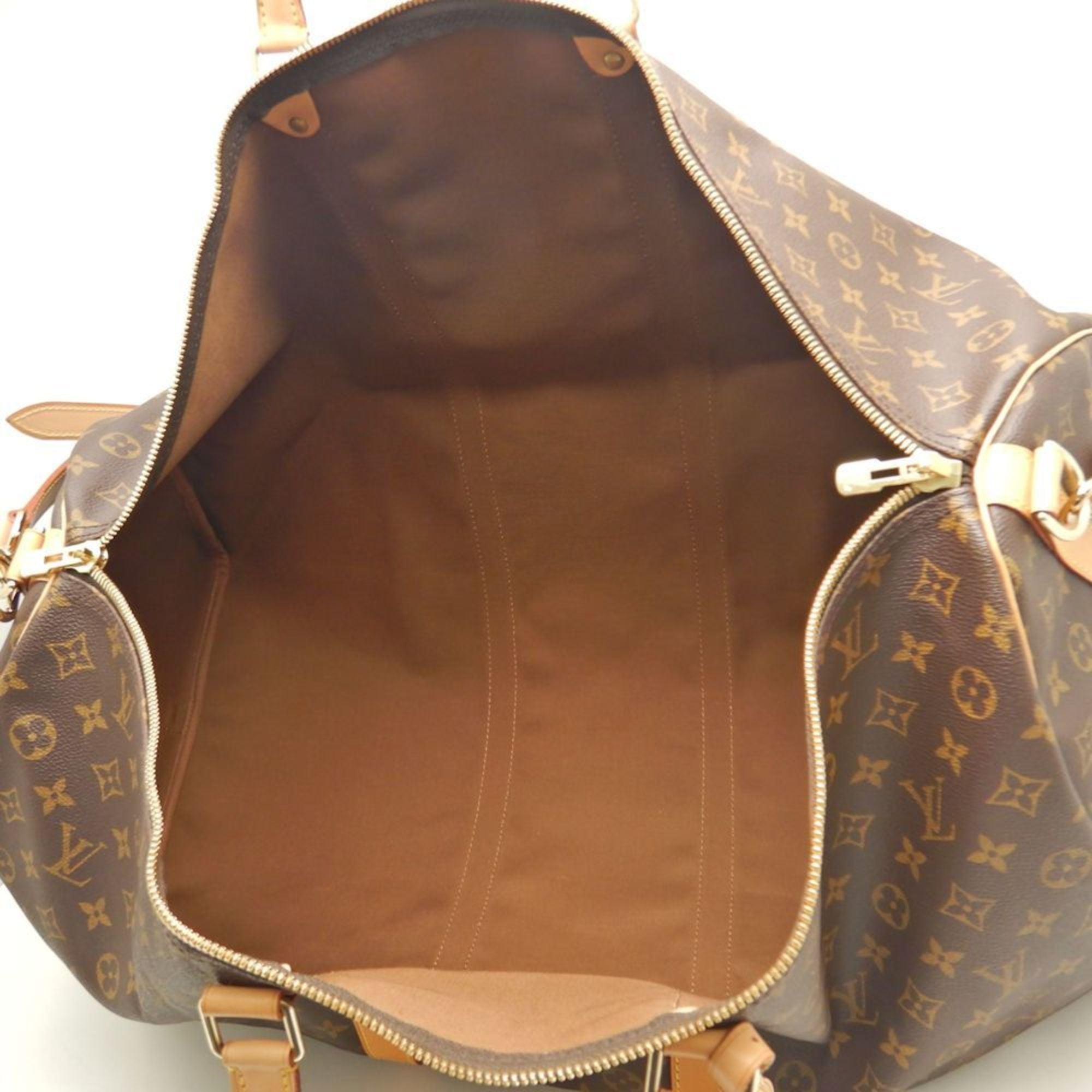 Louis Vuitton Brown Monogram Monogram Pvc Boston Bag (Pre-Owned)
