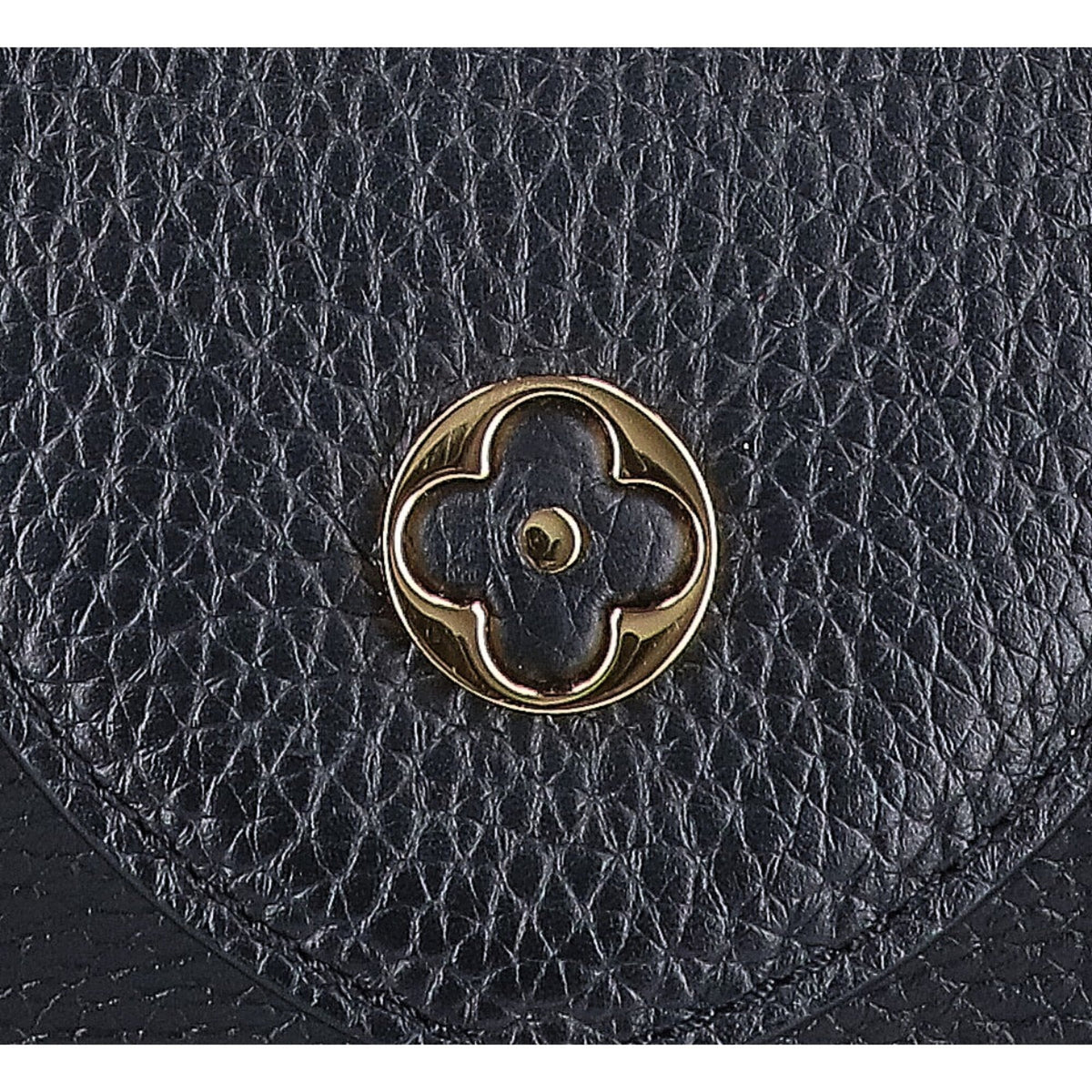Louis Vuitton Black Leather Handbag (Pre-Owned)