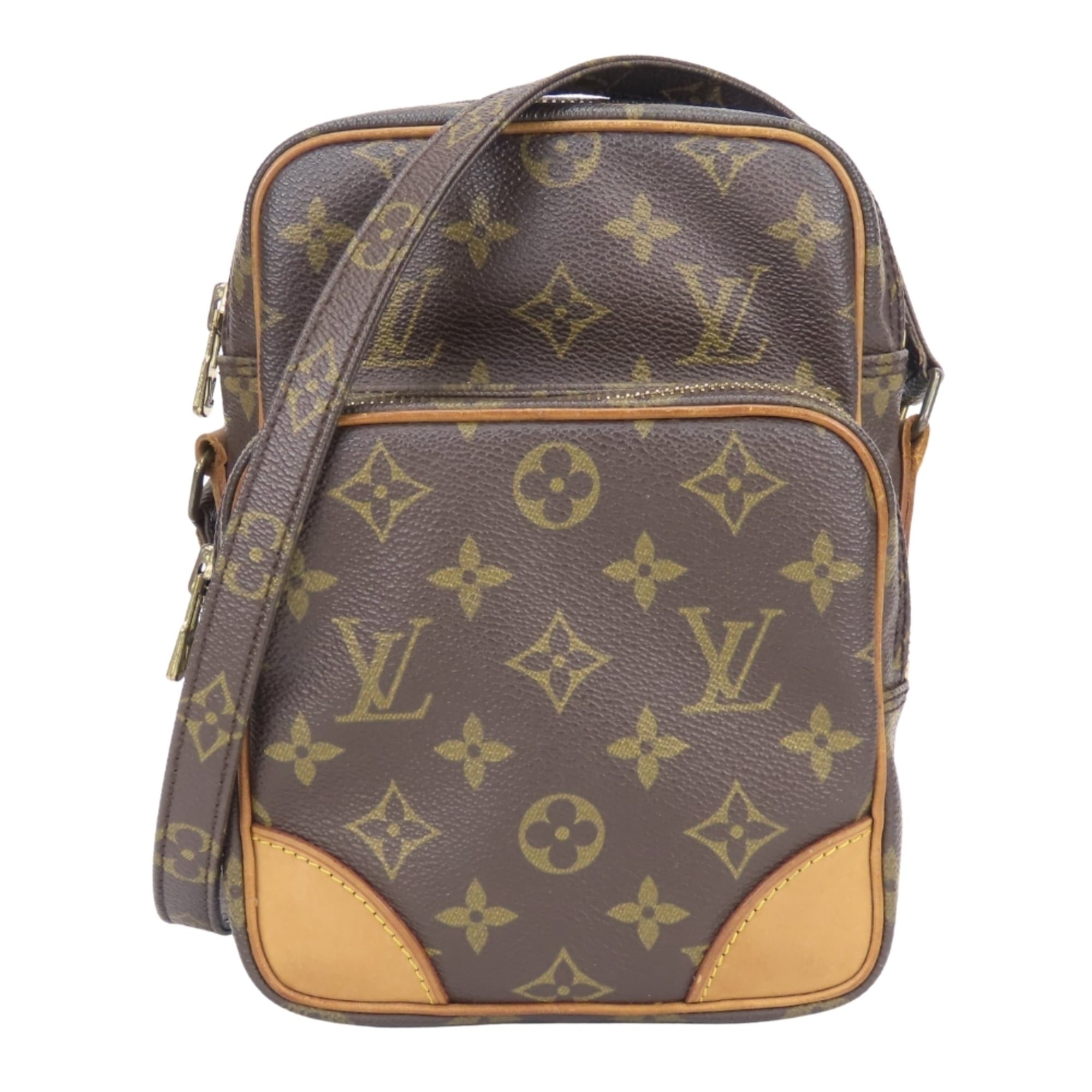 Louis Vuitton Brown Galle Monogram Shoulder Bag (Pre-Owned)