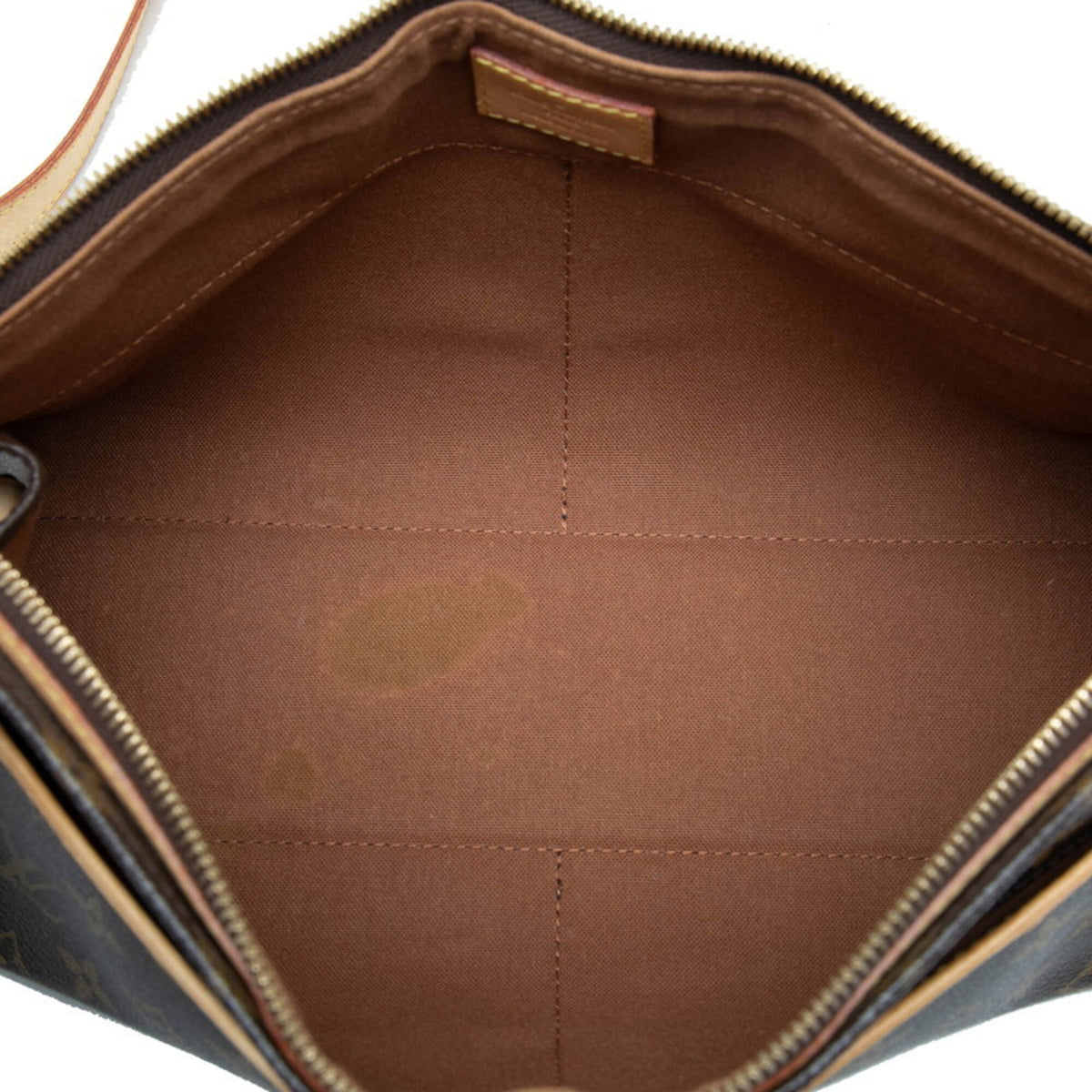 Louis Vuitton Monogram Brown Pvc Leather Shoulder Bag (Pre-Owned)
