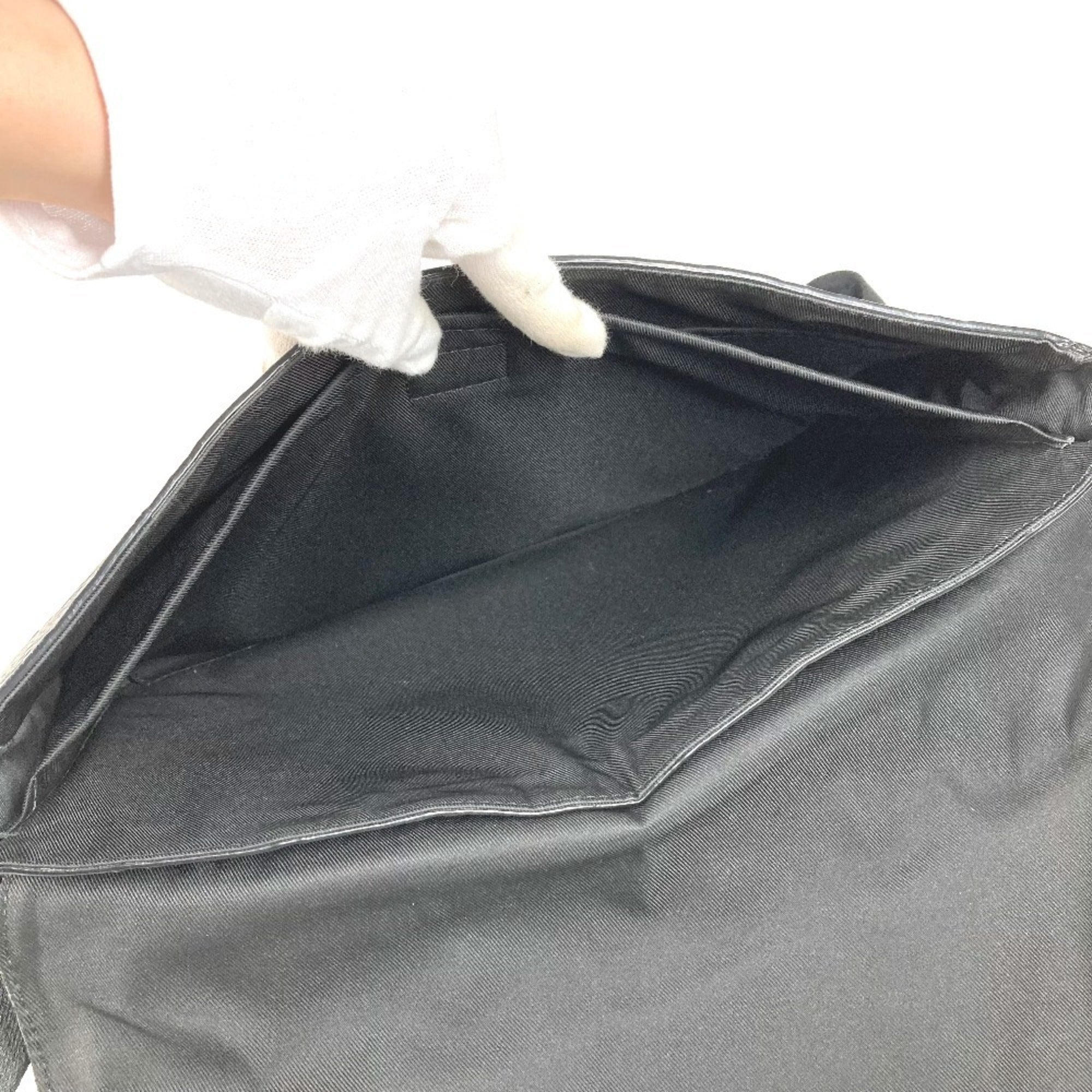 Louis Vuitton Taurillon Black Leather Briefcase Handbag Shoulder Bag Tote Bag (Pre-Owned)