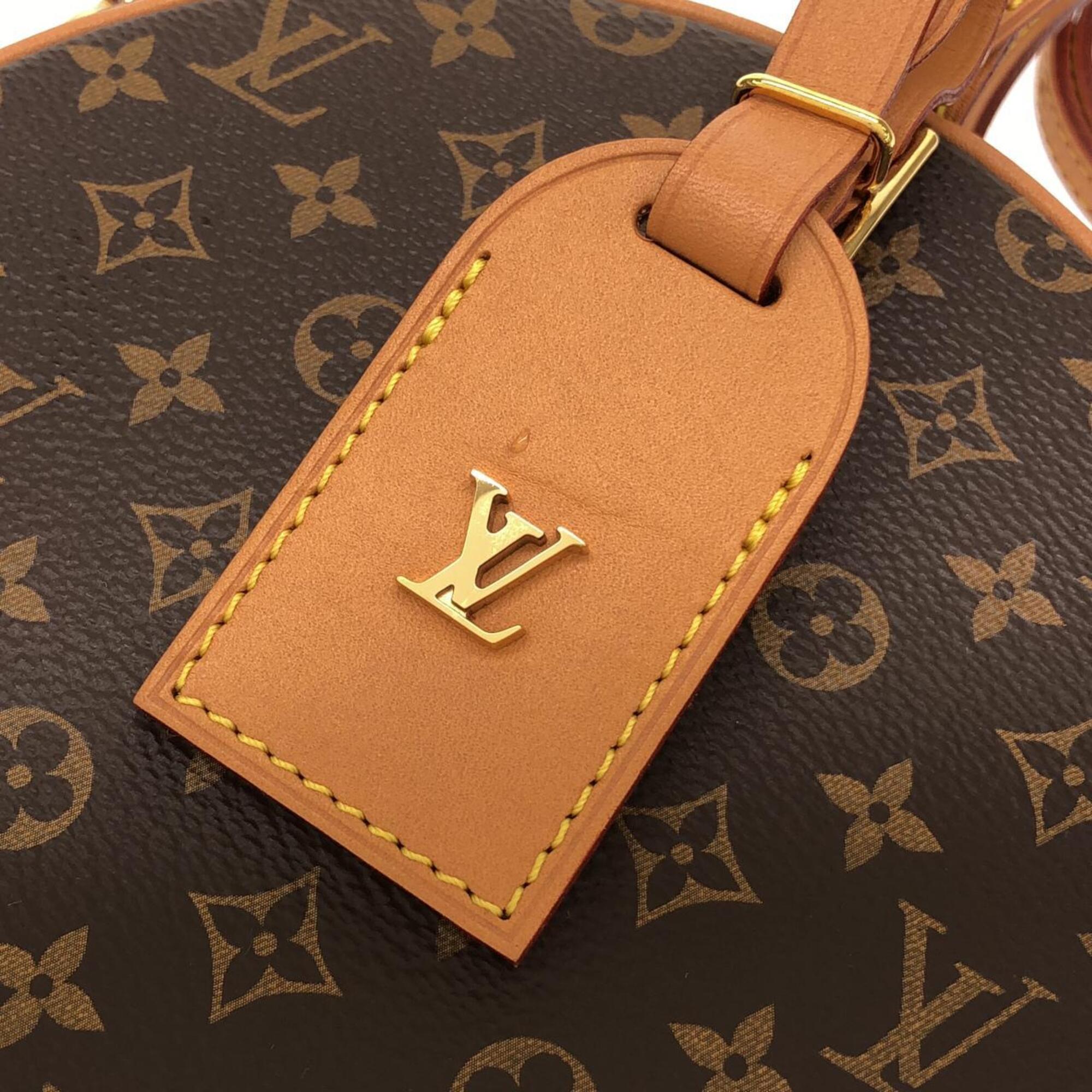 Louis Vuitton Brown Coated Canvas Handbag (Pre-Owned)