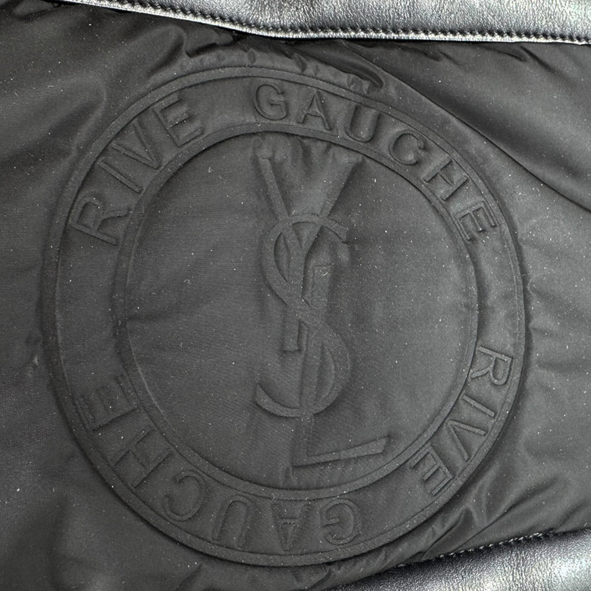 Saint Laurent Black Nylon Shoulder Bag (Pre-Owned)