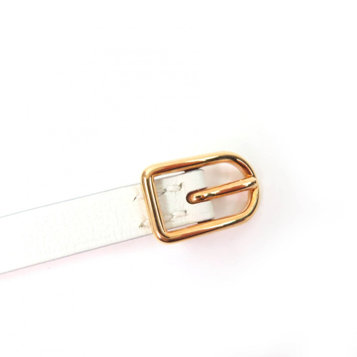 Hermes Pink Gold White Charm Bracelet (Pre-Owned)