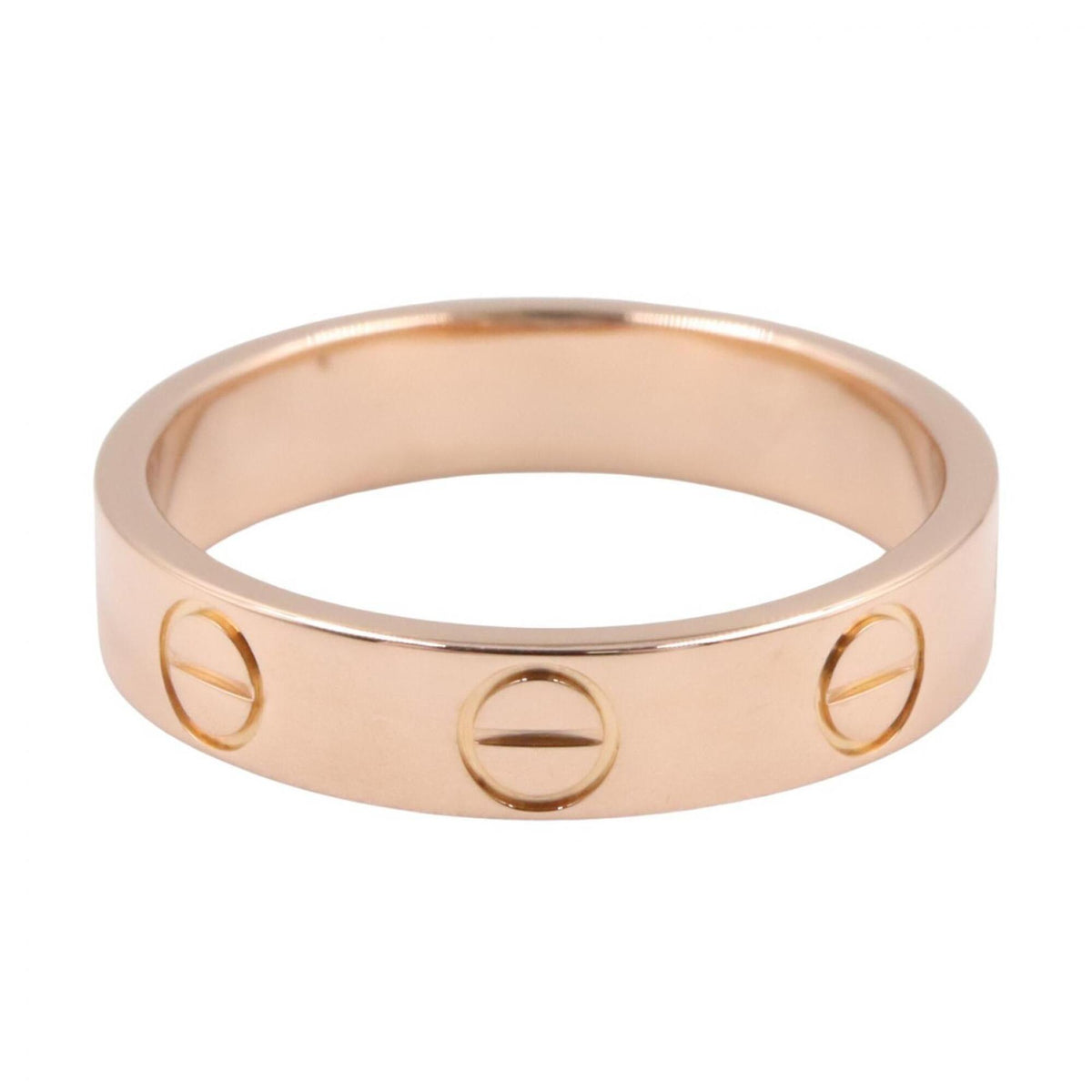 Cartier Gold Pink Gold (18K) Band Ring (Pre-Owned)