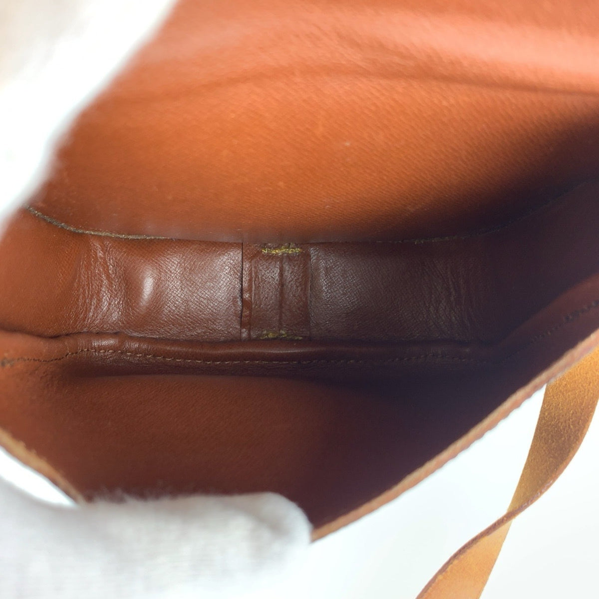 Louis Vuitton Monogram Brown Pvc Leather Pochette Shoulder Bag (Pre-Owned)