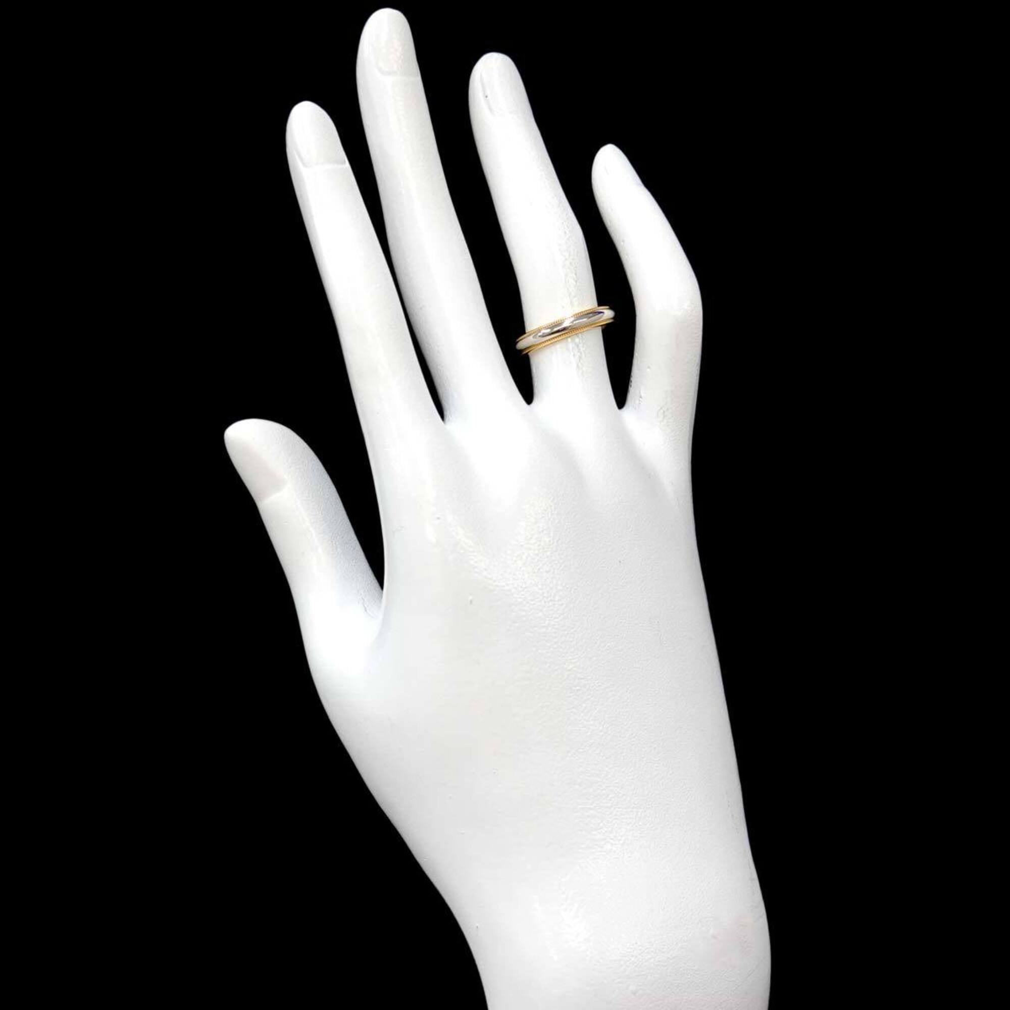 Tiffany Yellow Gold (18K) Platinum 950 Band Ring (Pre-Owned)