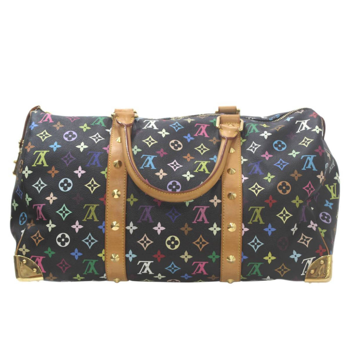 Louis Vuitton Monogram Multicolore Blanc Monogram Multicolore Boston Bag (Pre-Owned)
