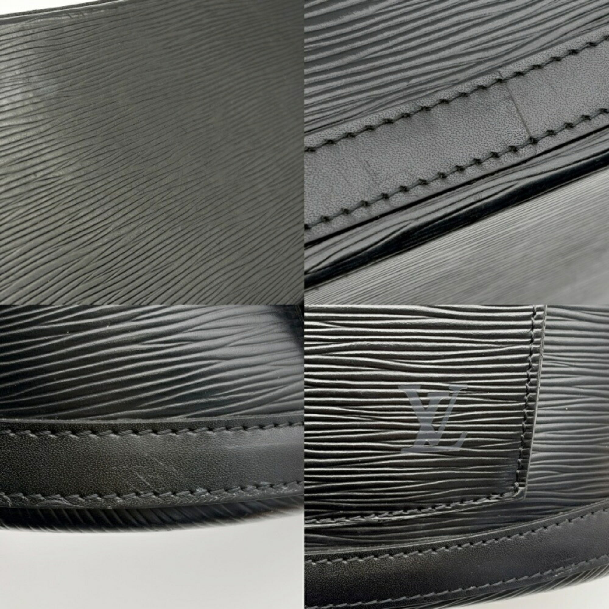 Louis Vuitton Noir Epi Leather Backpack (Pre-Owned)