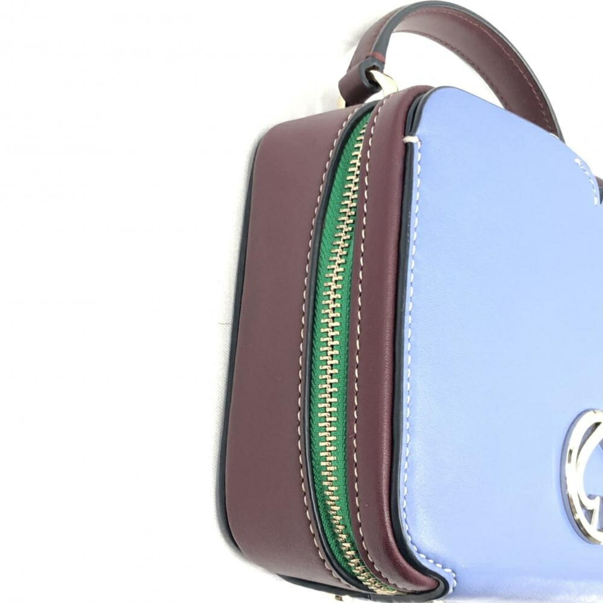 Kate Spade Blue Bordeaux Shoulder Bag (Pre-Owned)