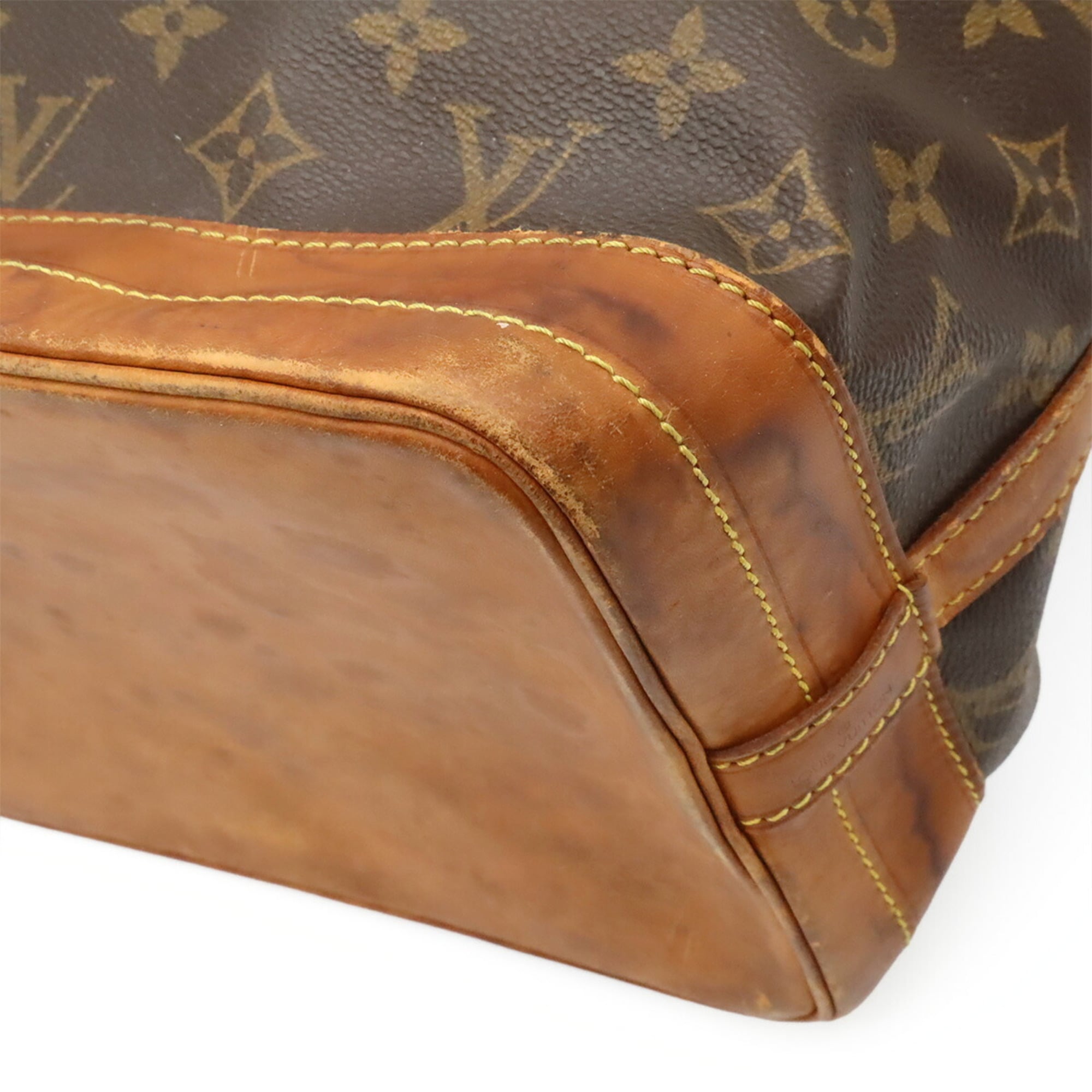 Louis Vuitton Brown Monogram Canvas Pvc Coated Canvas Shoulder Bag (Pre-Owned)
