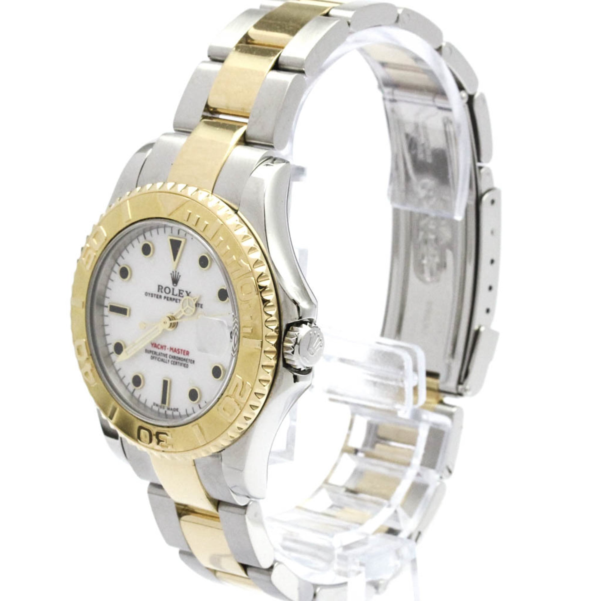 Rolex Oyster Perpetual Yacht-Master Automatic Watch Stainless Steel And Yellow Gold Watch (Pre-Owned)