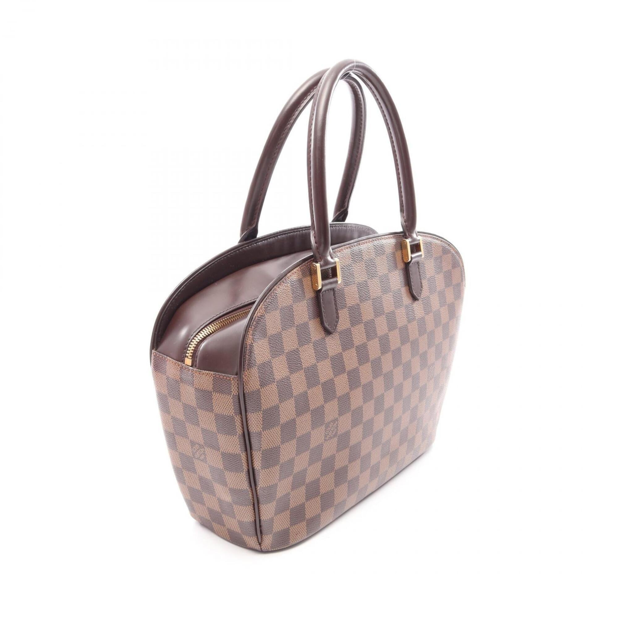 Louis Vuitton Brown Ebene Coated Canvas Leather Handbag (Pre-Owned)