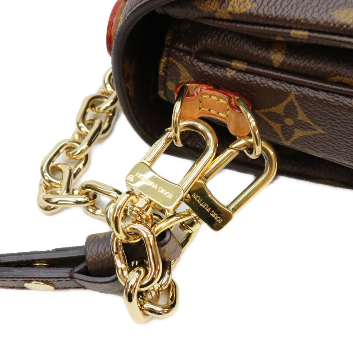 Louis Vuitton Brown Monogram Shoulder Bag (Pre-Owned)
