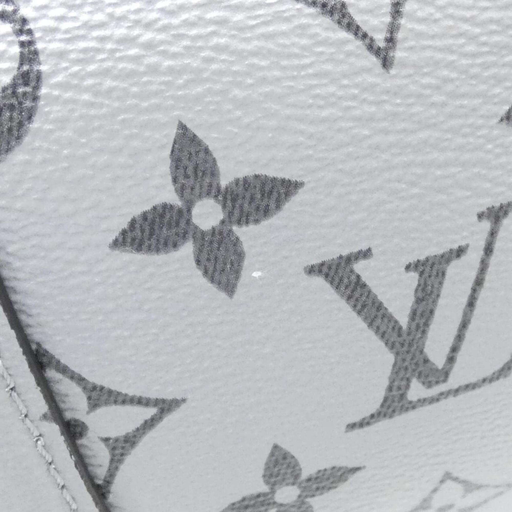 Louis Vuitton Monogram Silver Coated Canvas Boston Bag (Pre-Owned)