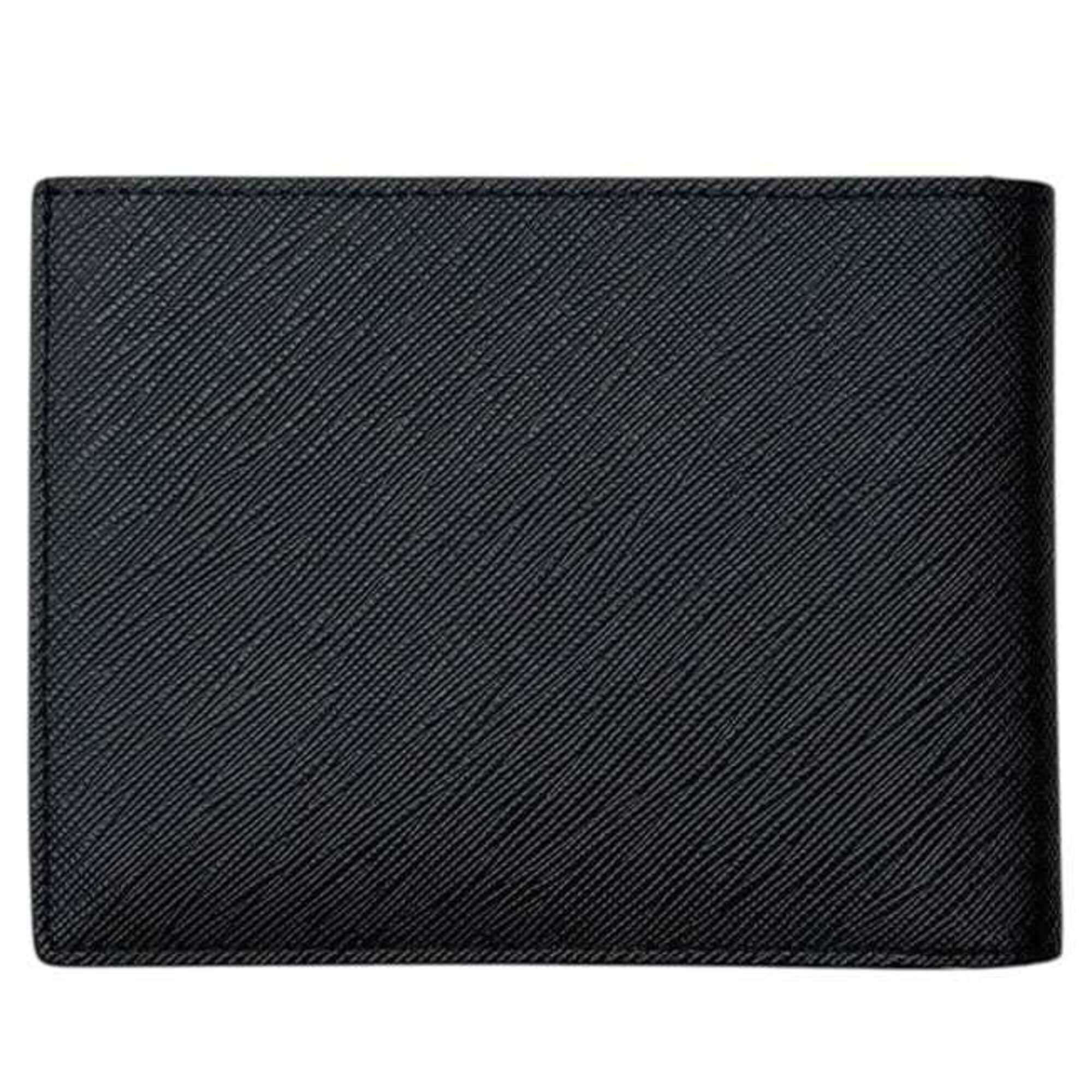 Dunhill Black Leather Wallet (Bi-Fold) (Pre-Owned)
