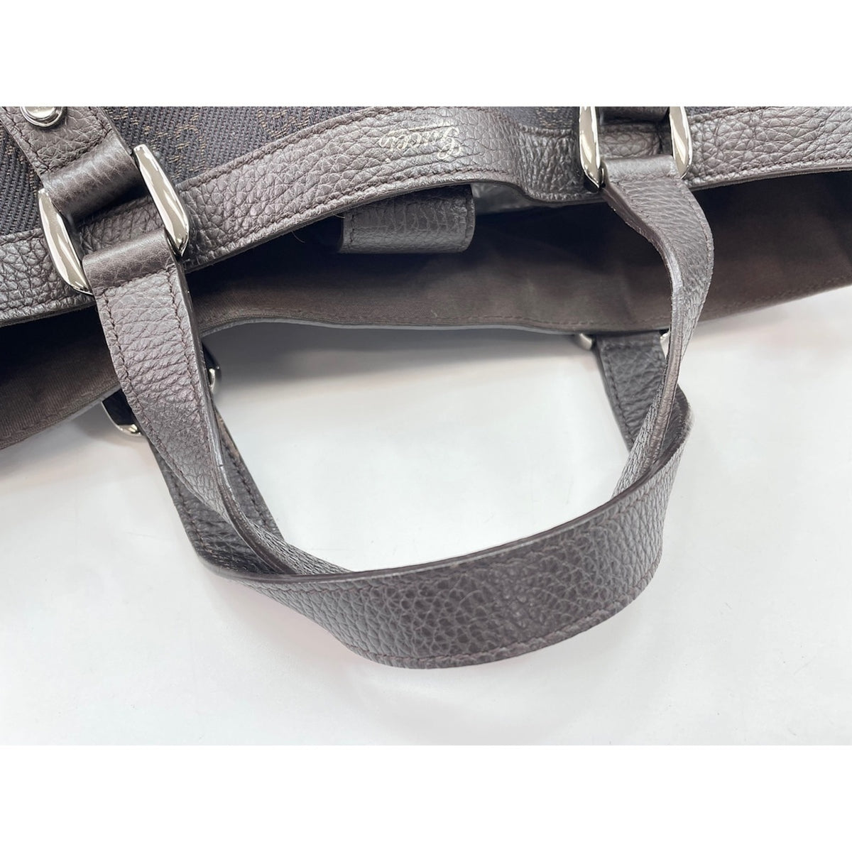 Gucci Abbey Brown Tote Bag (Pre-Owned)