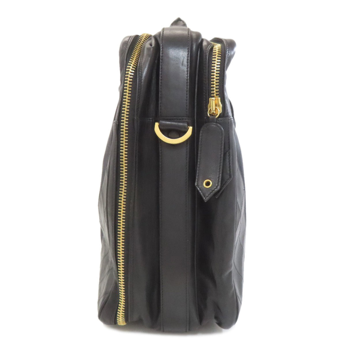 Chanel Black Canvas Briefcase (Pre-Owned)