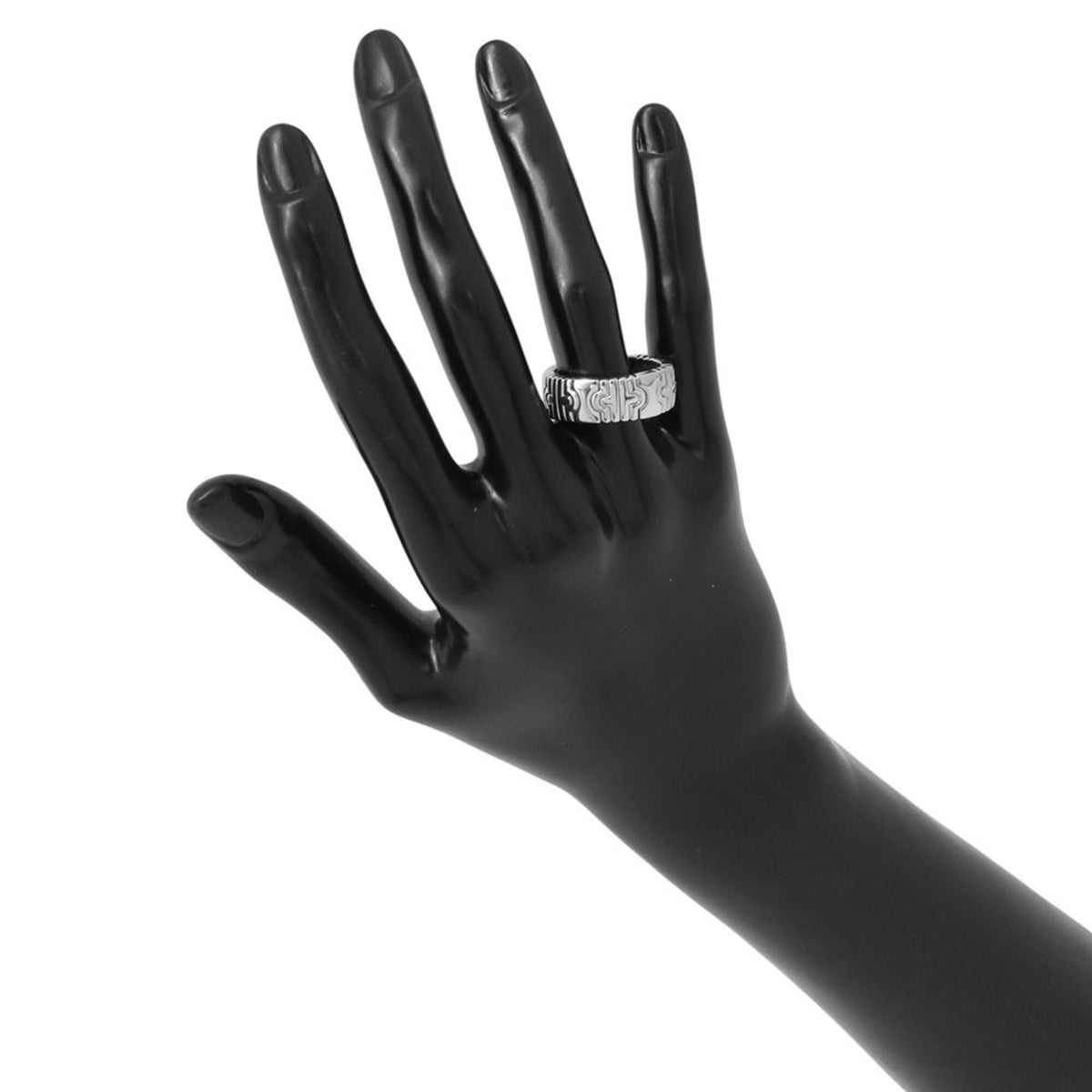 Bvlgari White Gold (18K) Band Ring (Pre-Owned)