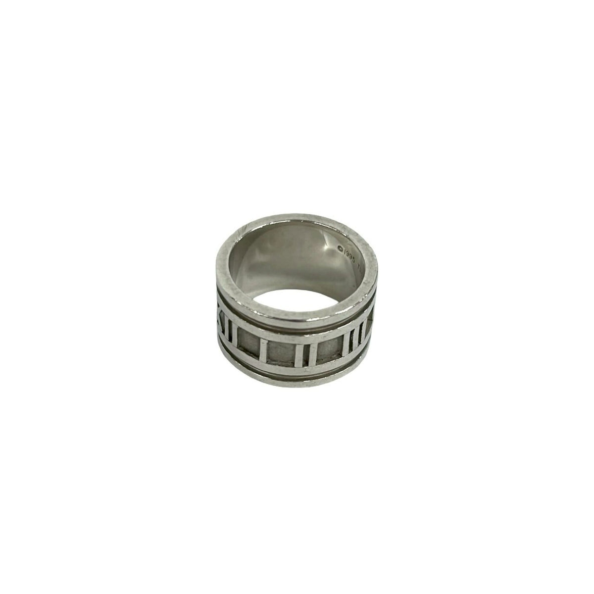 Tiffany Silver Silver 925 Band Ring (Pre-Owned)
