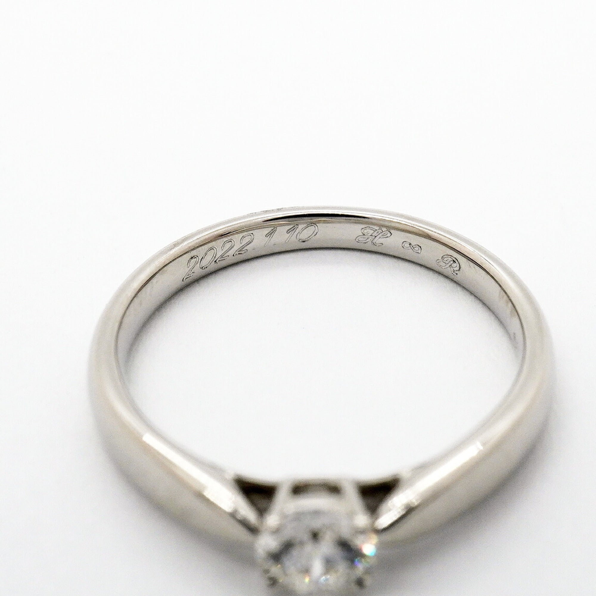 Tiffany Platinum 950 Band Ring (Pre-Owned)