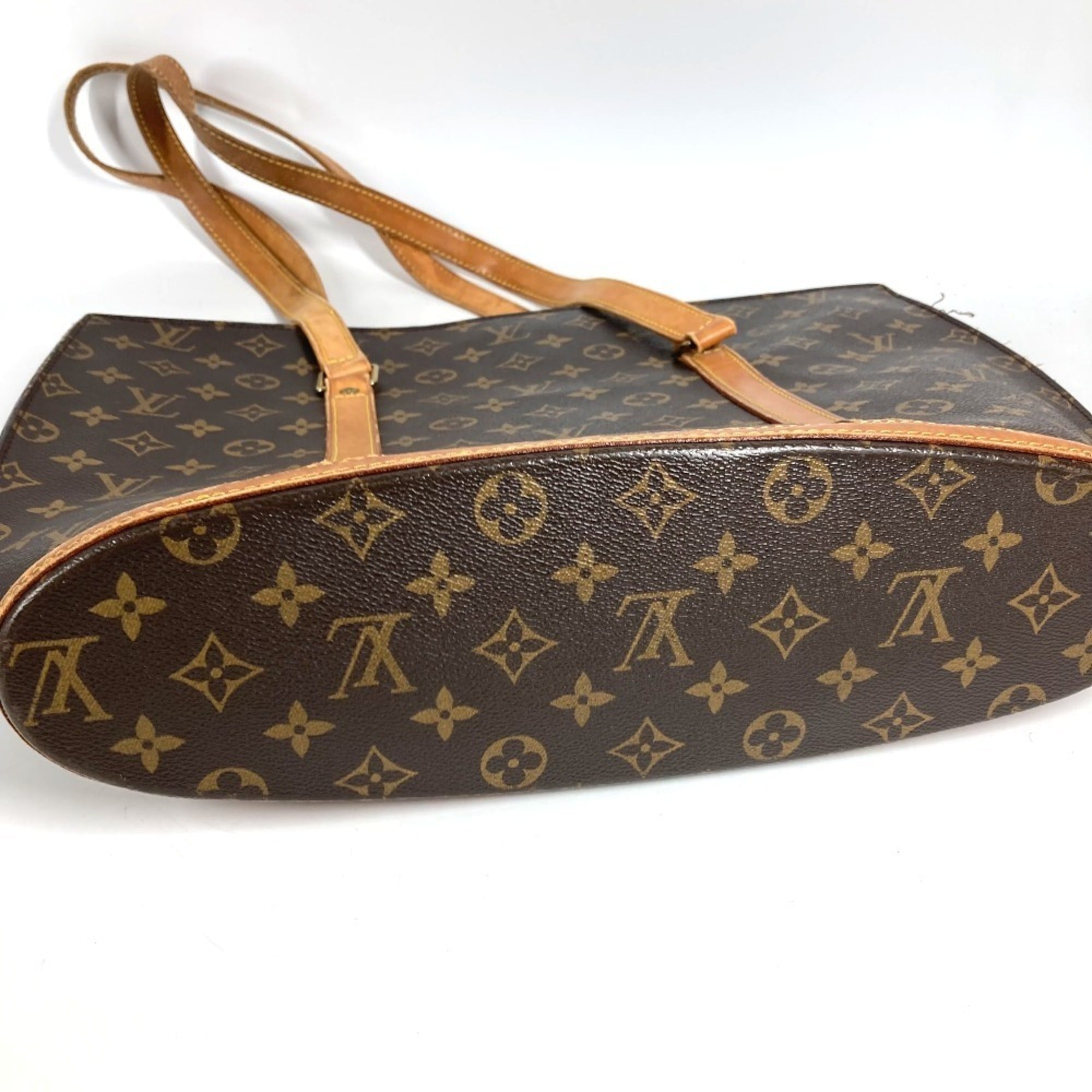 Louis Vuitton Brown Monogram Shoulder Bag Tote Bag (Pre-Owned)