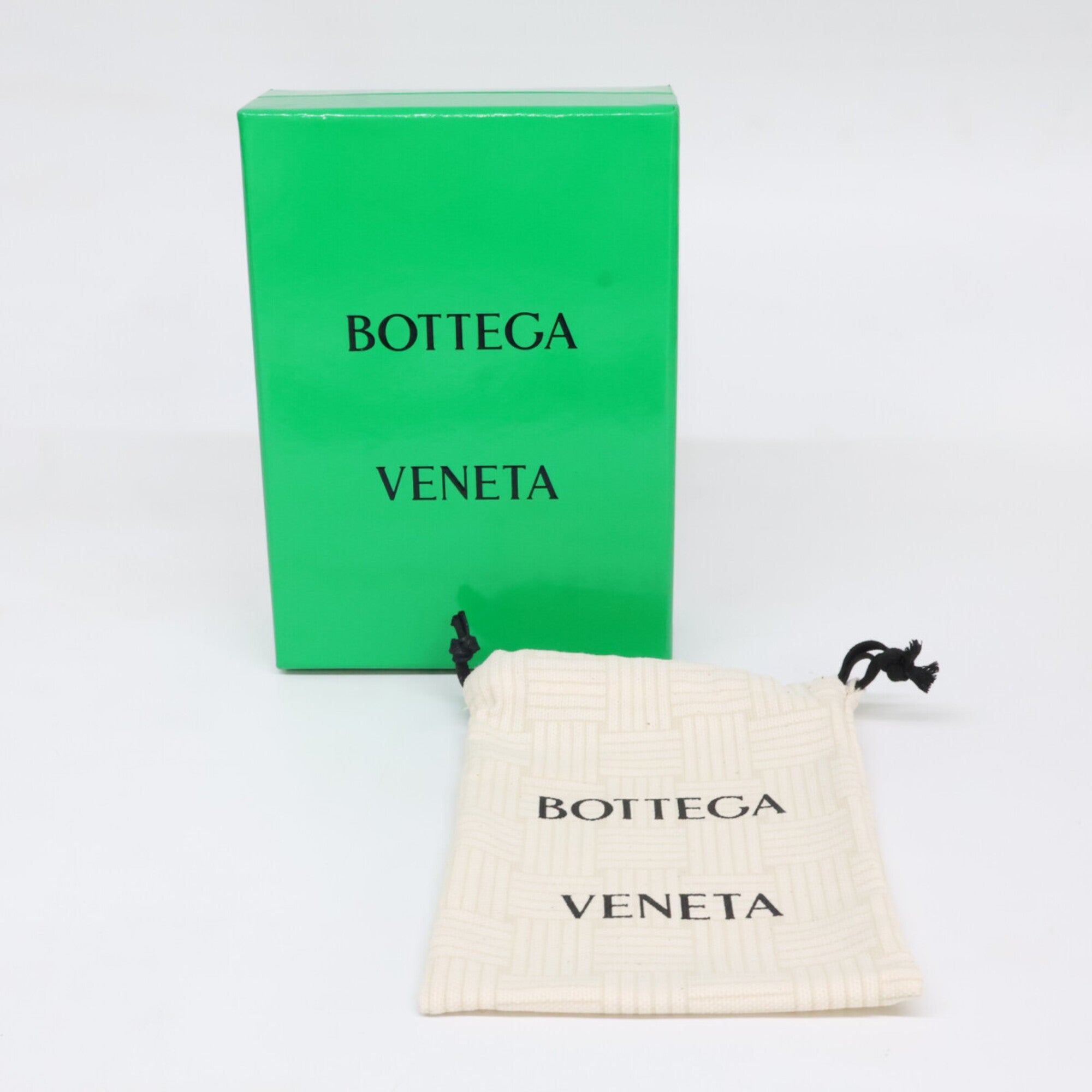 Bottega Veneta Black Leather Long Wallet (Bi-Fold) (Pre-Owned)