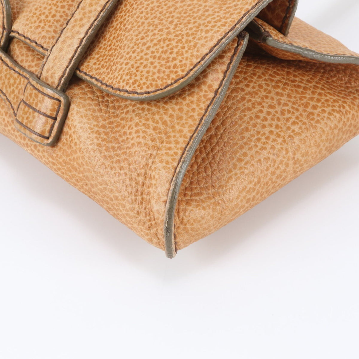 Tod's Brown Leather Handbag Shoulder Bag Tote Bag (Pre-Owned)