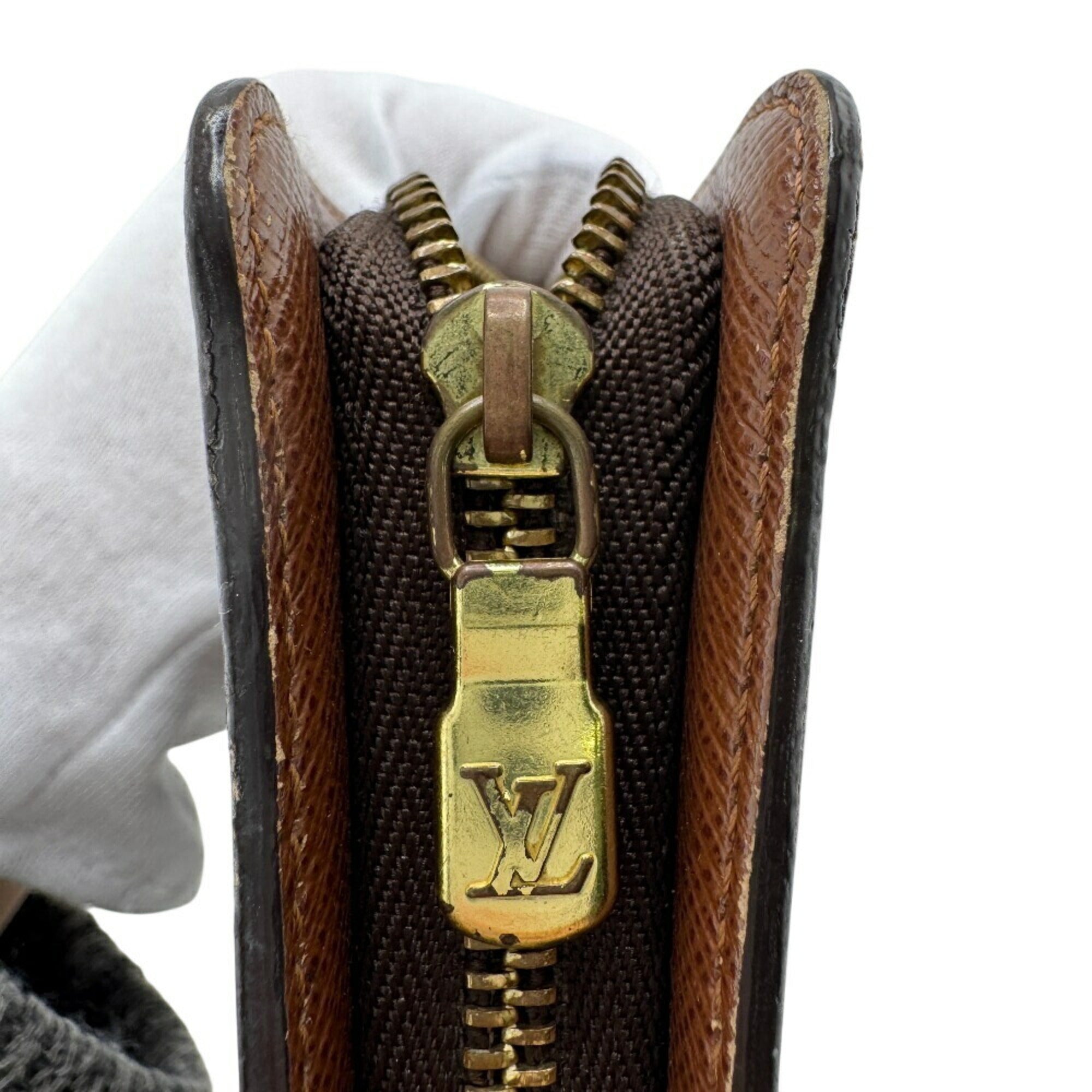 Louis Vuitton Brown Monogram Monogram Long Wallet (Bi-Fold) (Pre-Owned)
