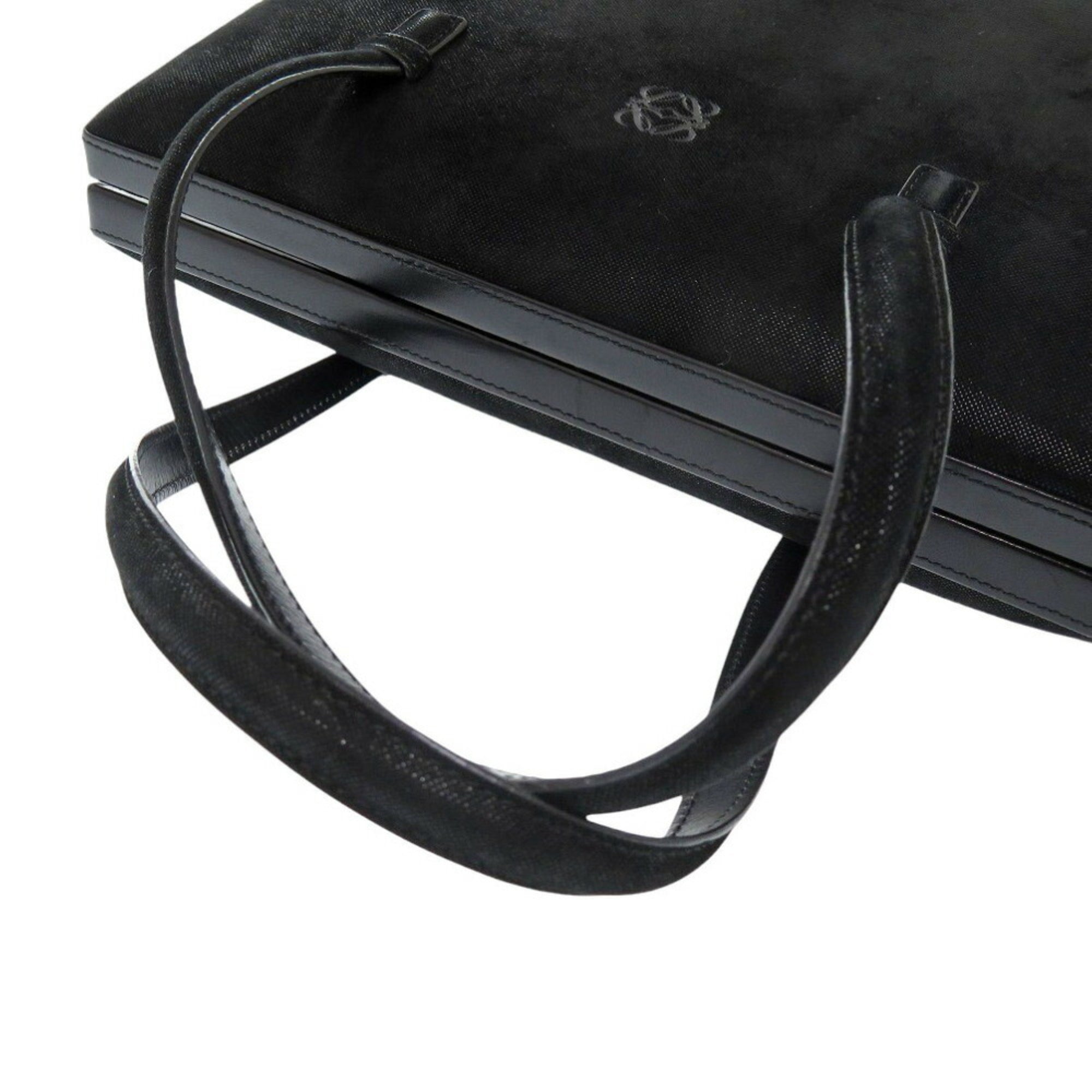 Loewe Black Leather Handbag (Pre-Owned)
